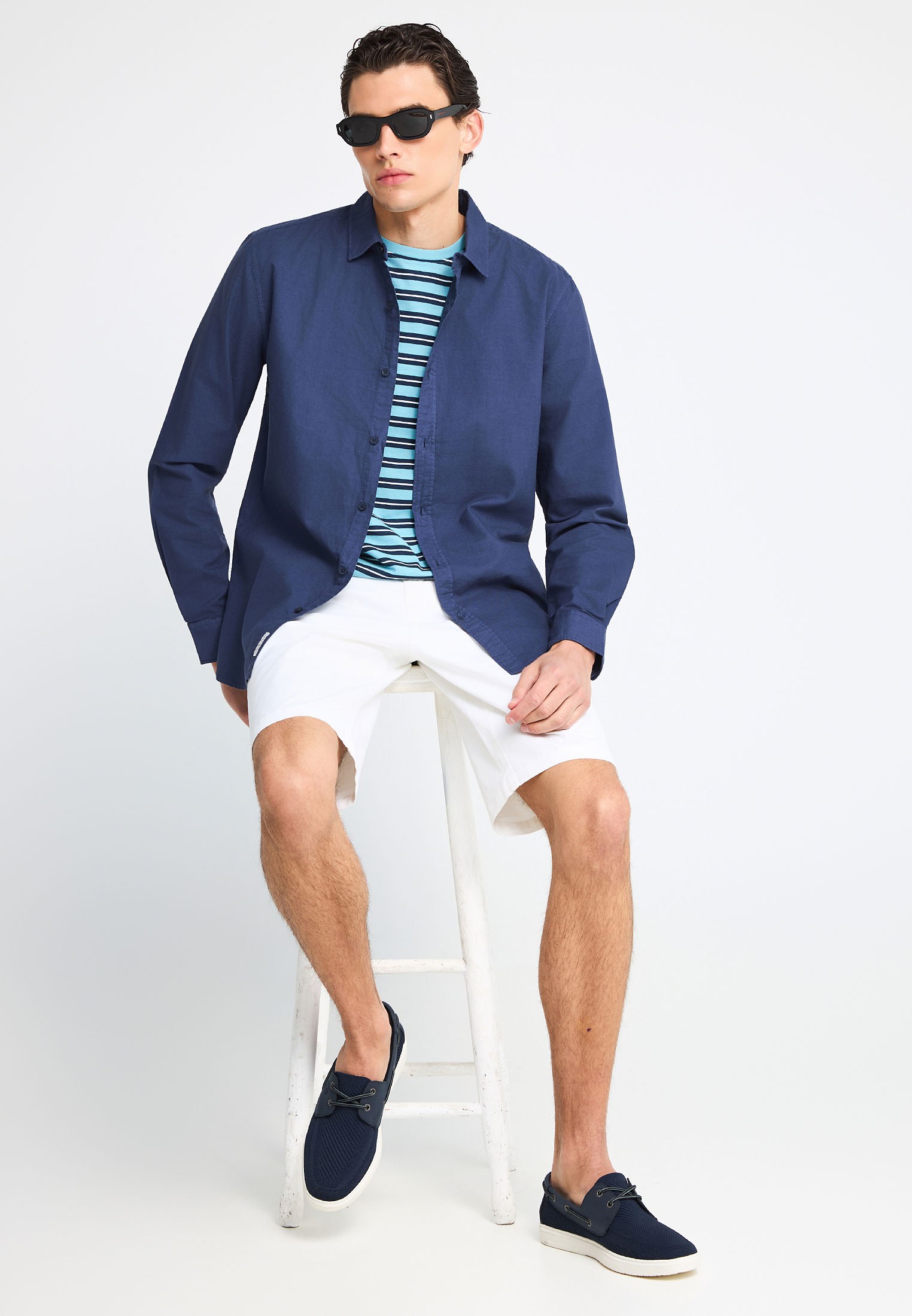 Ανδρικό πουκάμισο από βαμβάκι - The essentials