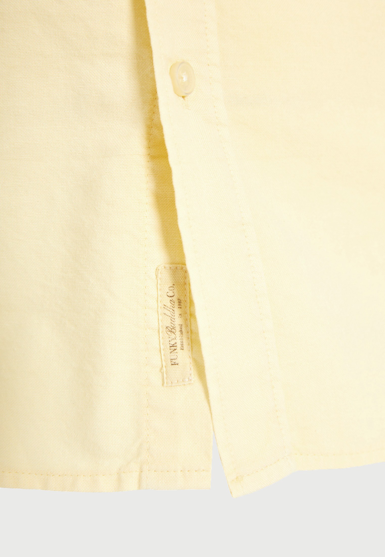 Men's Shirts Funky Buddha Yellow