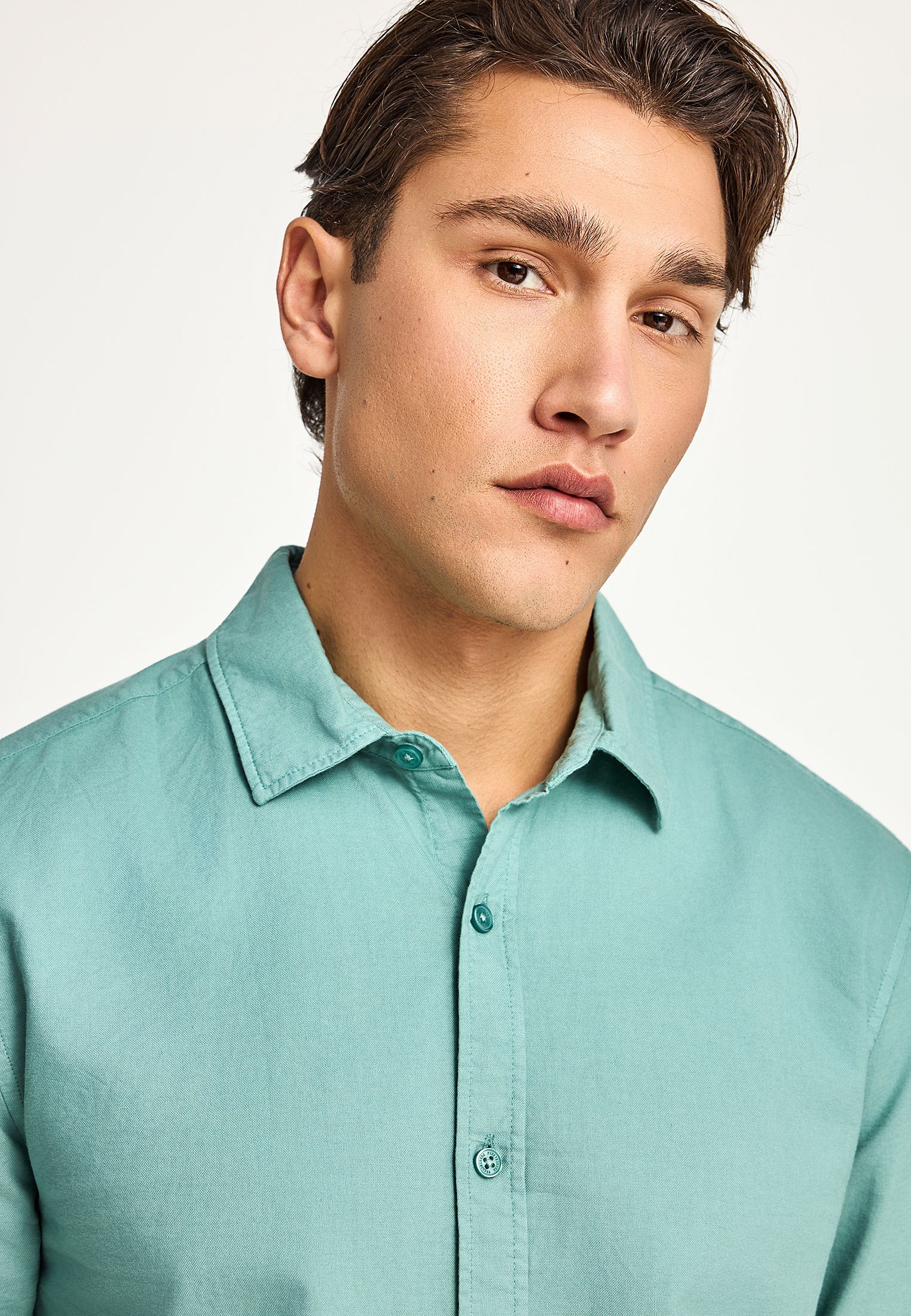 Men's Shirts Funky Buddha Blue