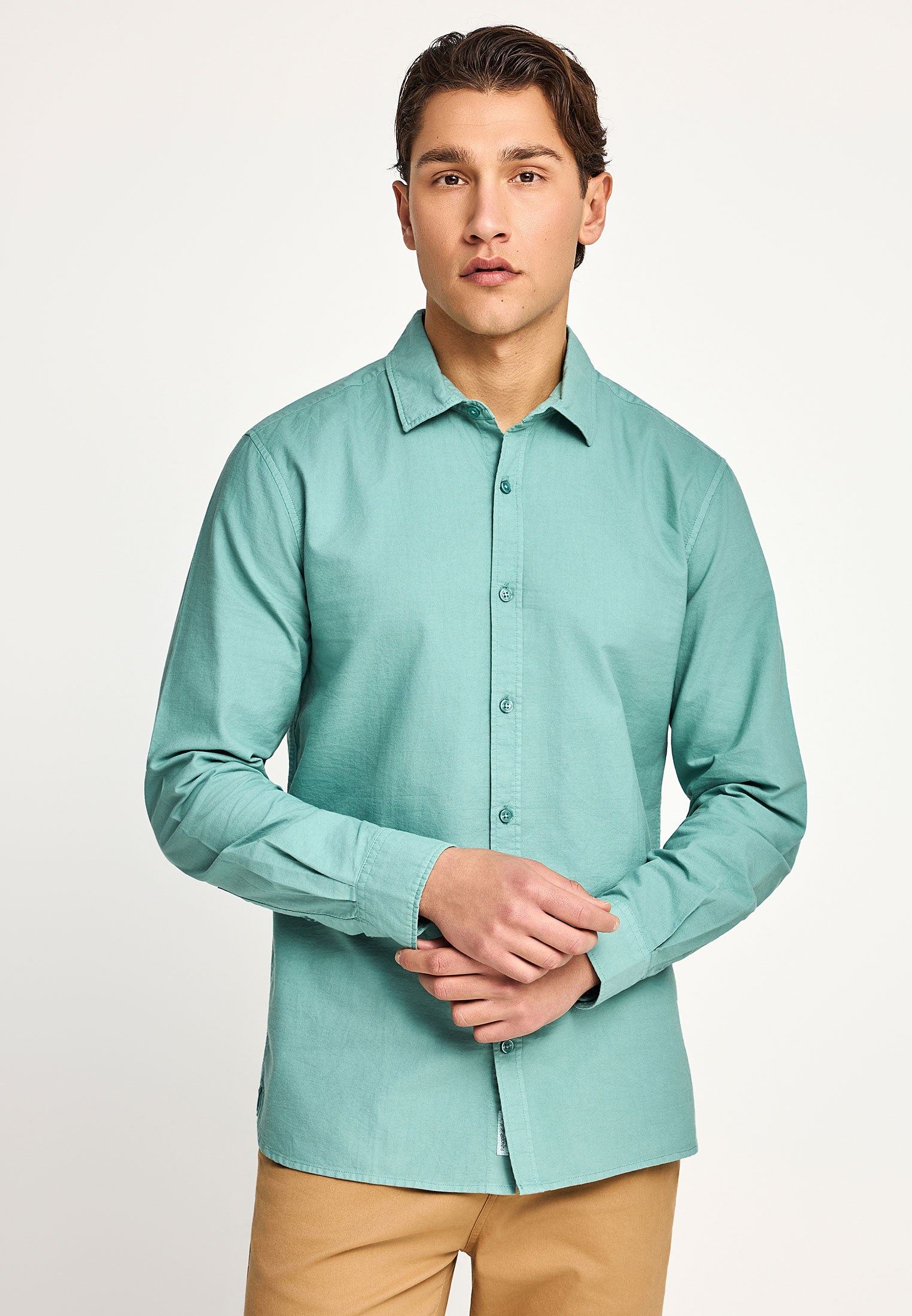 Men's Shirts Funky Buddha Blue