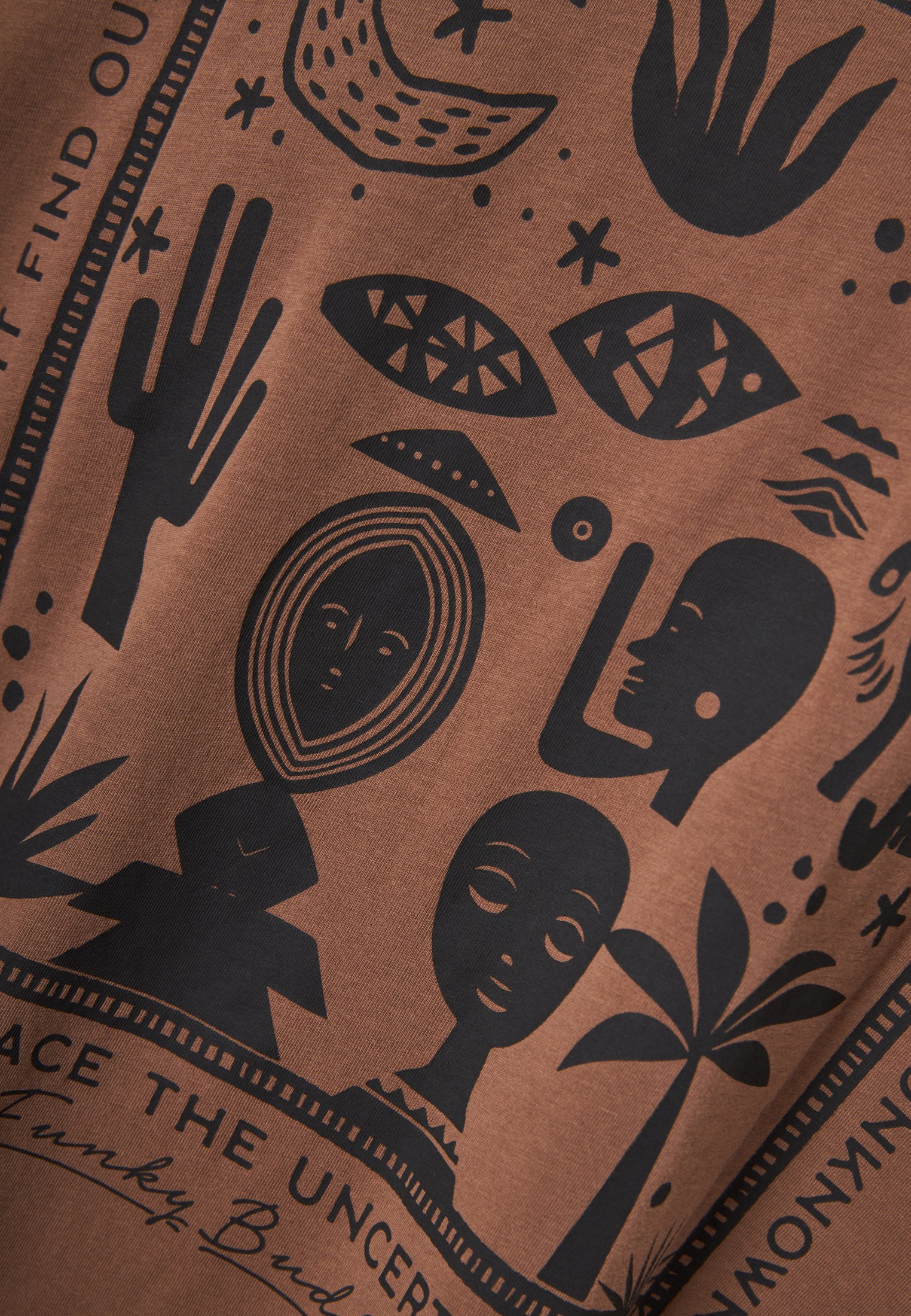 Men's Shirts Funky Buddha Brown