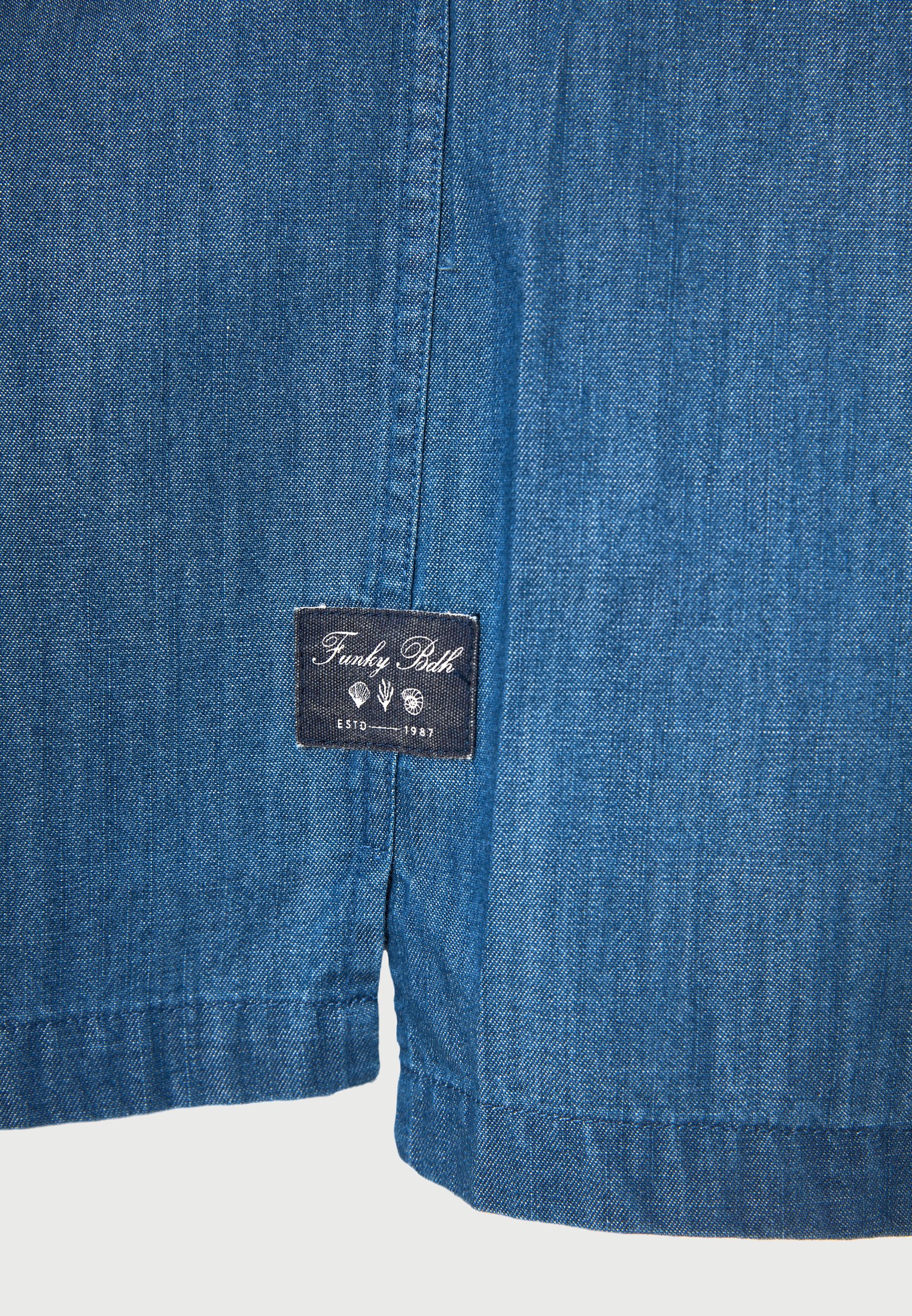 Men's Shirts Funky Buddha Blue