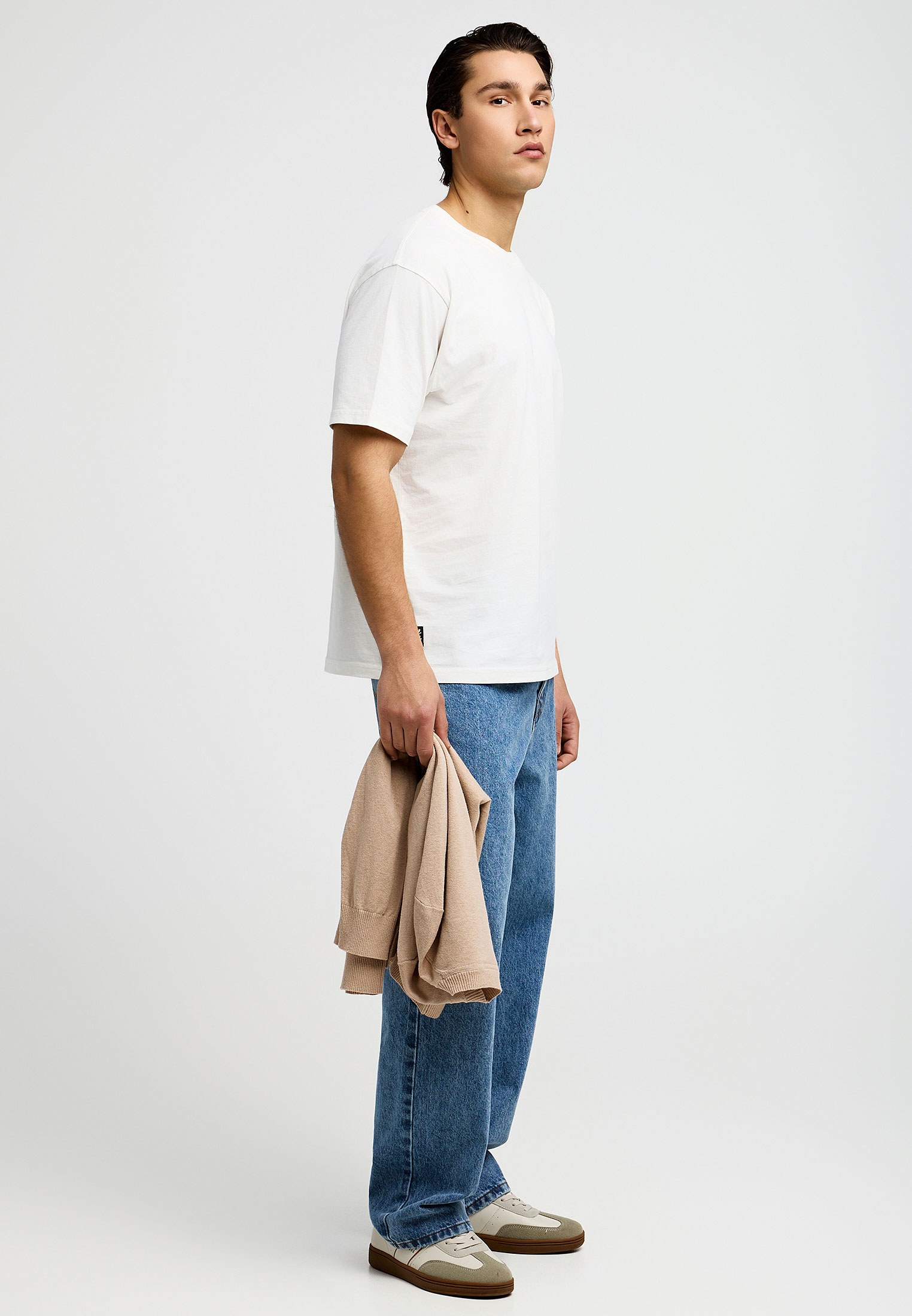 Men's Shirts Funky Buddha White