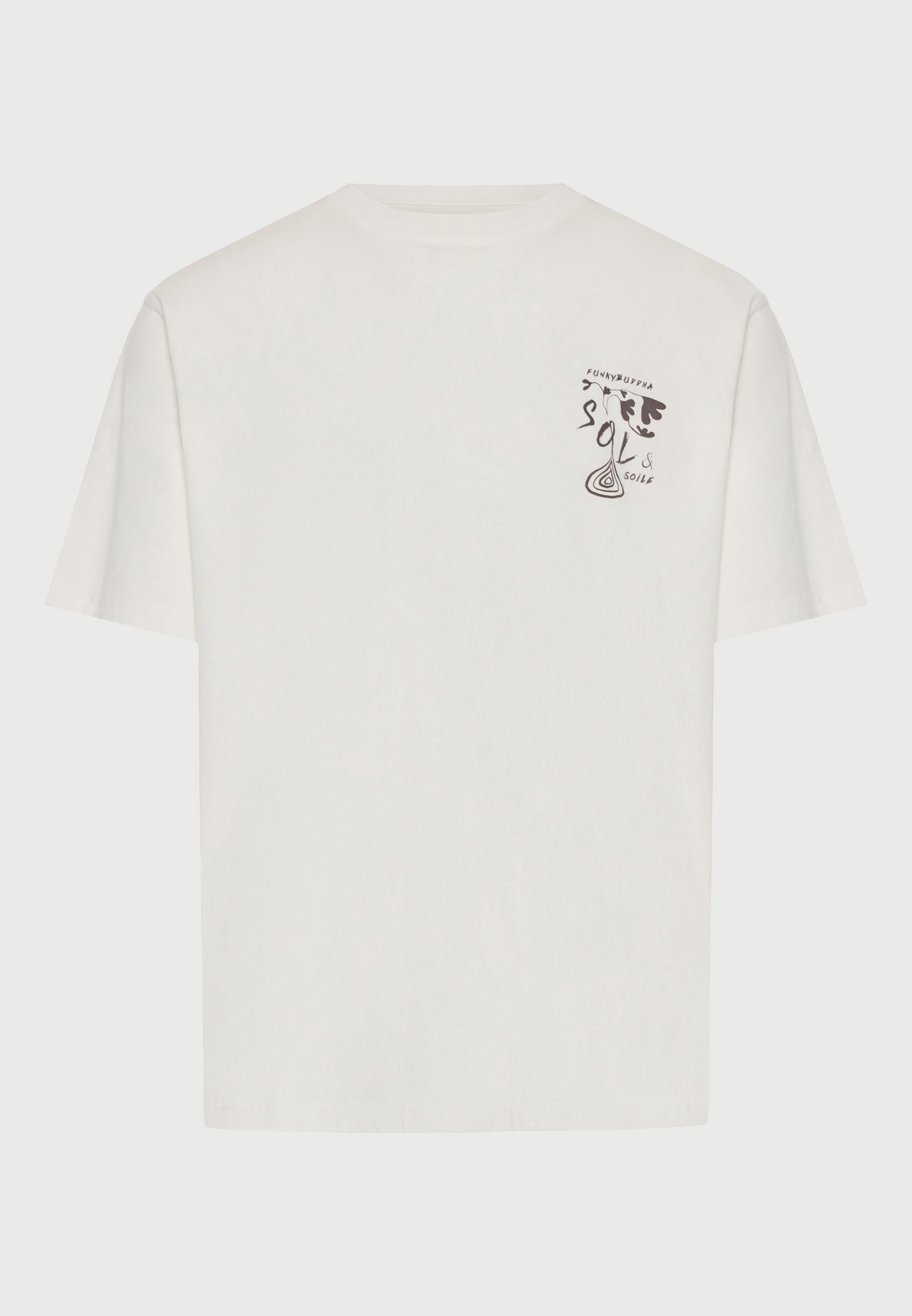 Men's Shirts Funky Buddha White