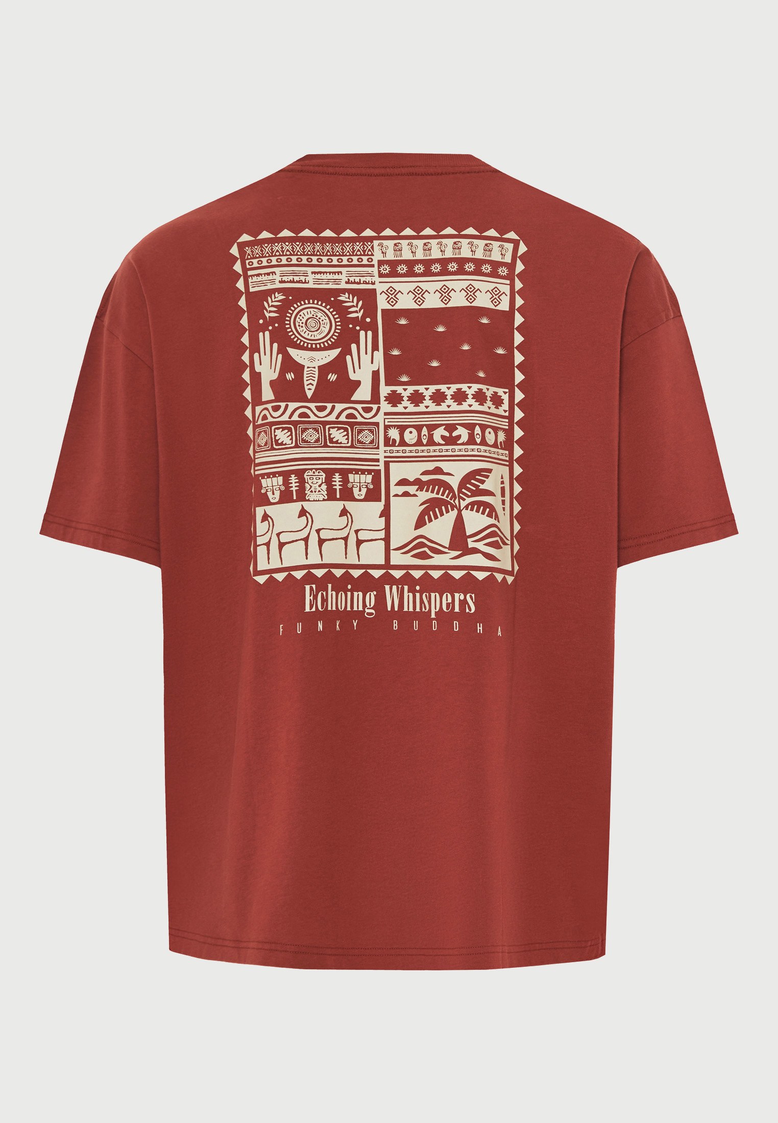 Men's Shirts Funky Buddha Brown