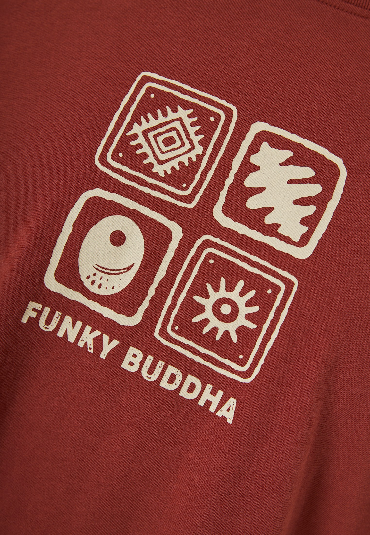 Men's Shirts Funky Buddha Brown