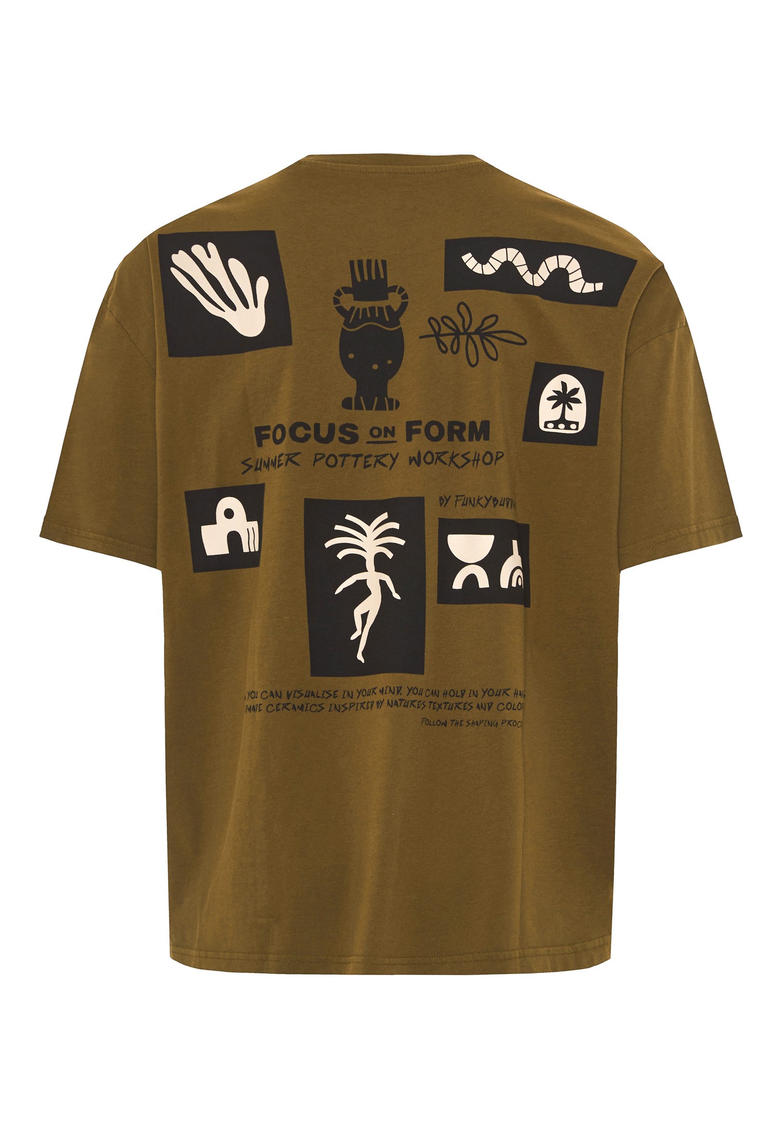 Men's Shirts Funky Buddha Olive