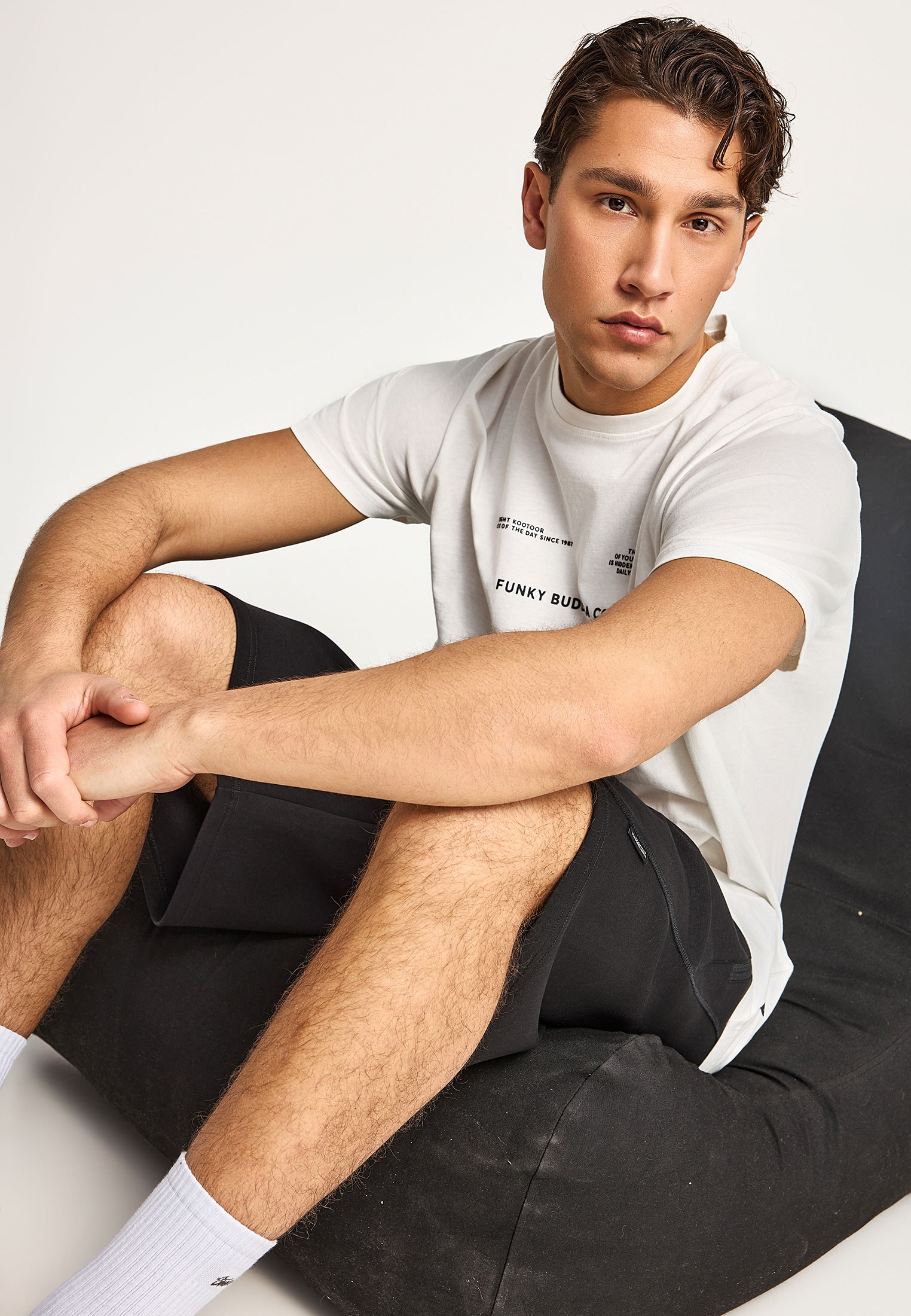 Men's Shorts Funky Buddha Black