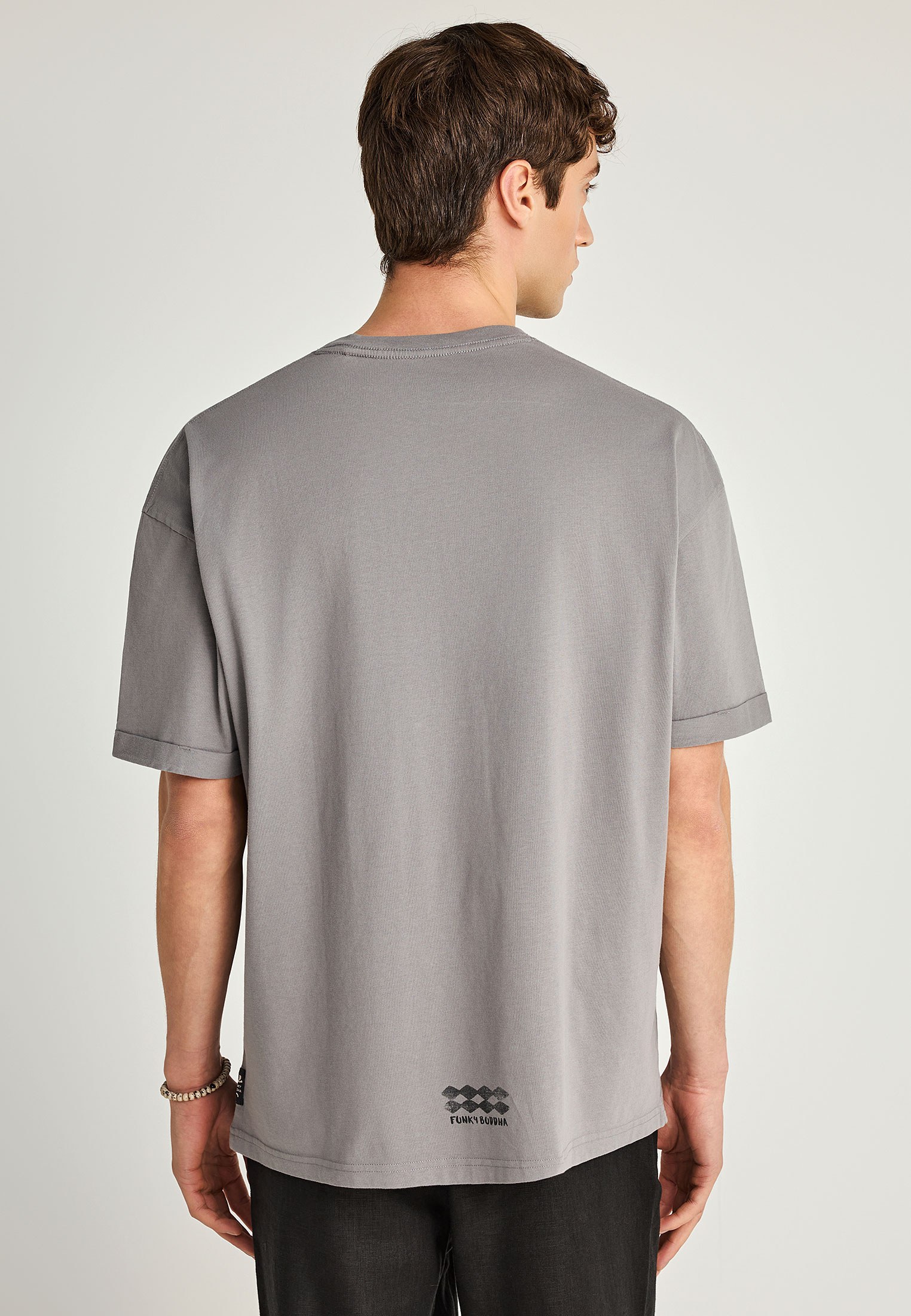 Men's Shirts Funky Buddha Gray