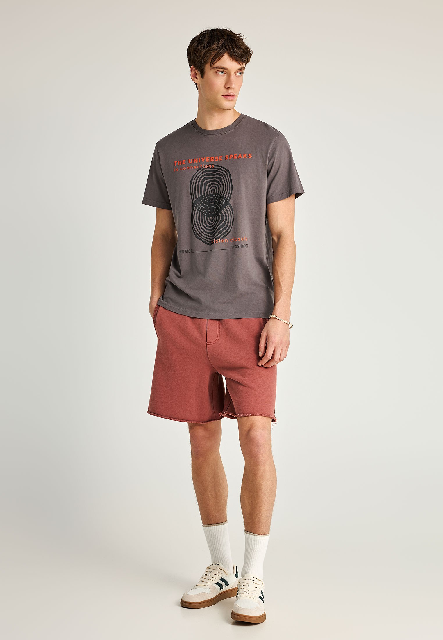 Men's Shorts Funky Buddha Brown