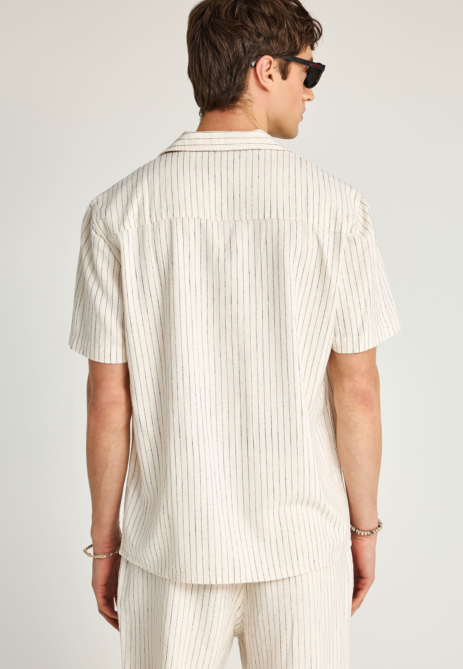 Men's Shirts Funky Buddha White