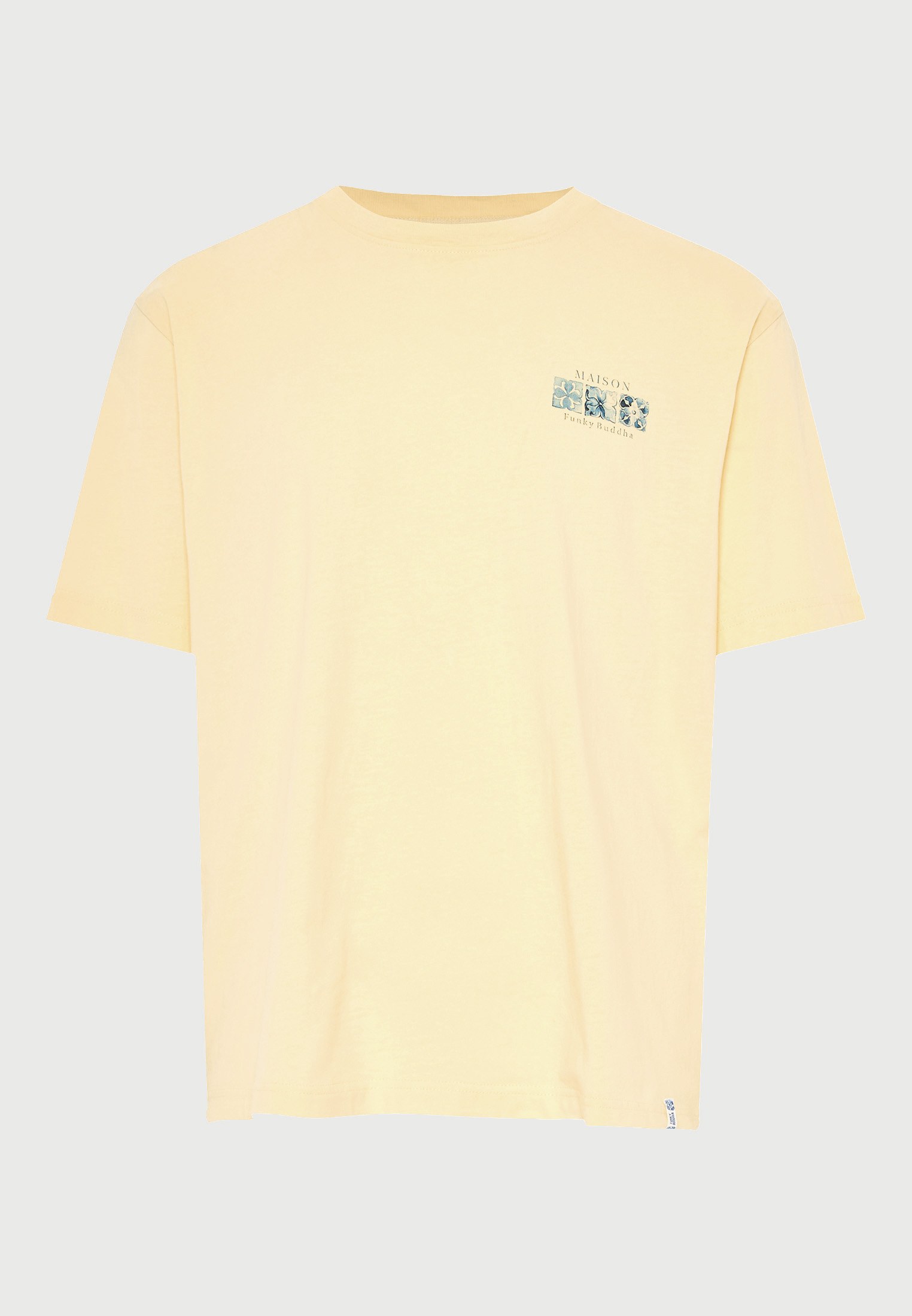 Ανδρικό t-shirt με τύπωμα στην πλάτη