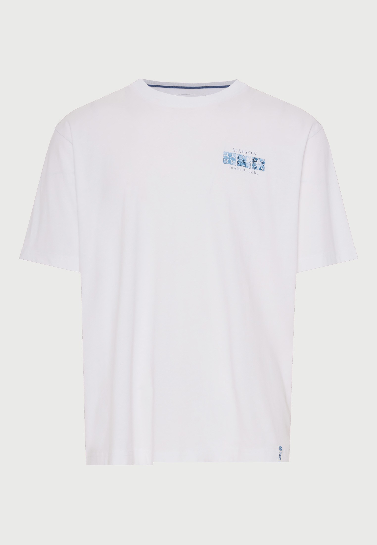 Ανδρικό t-shirt με τύπωμα στην πλάτη