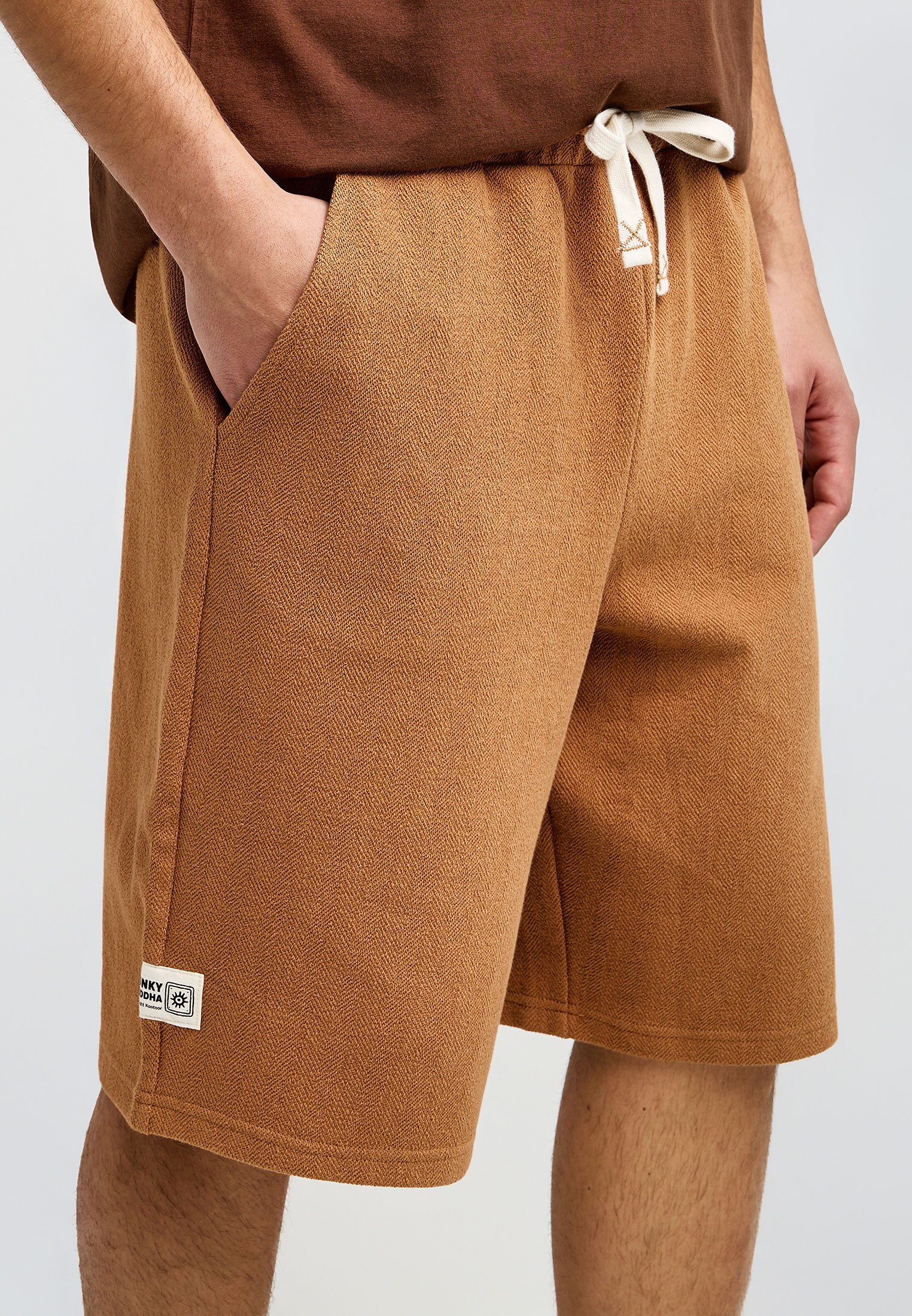 Men's Shorts Funky Buddha Brown