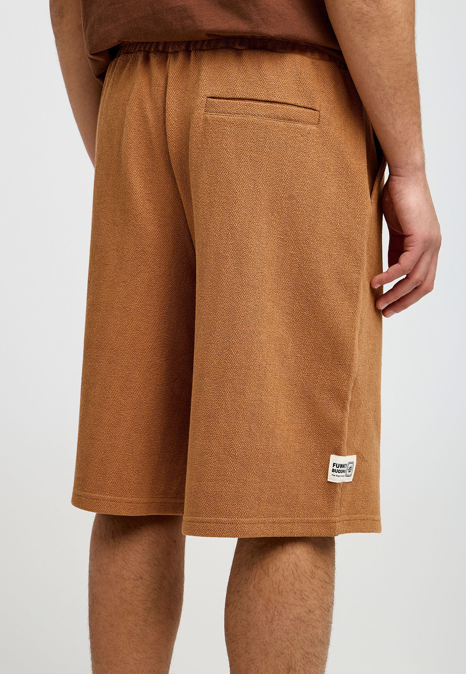 Men's Shorts Funky Buddha Brown