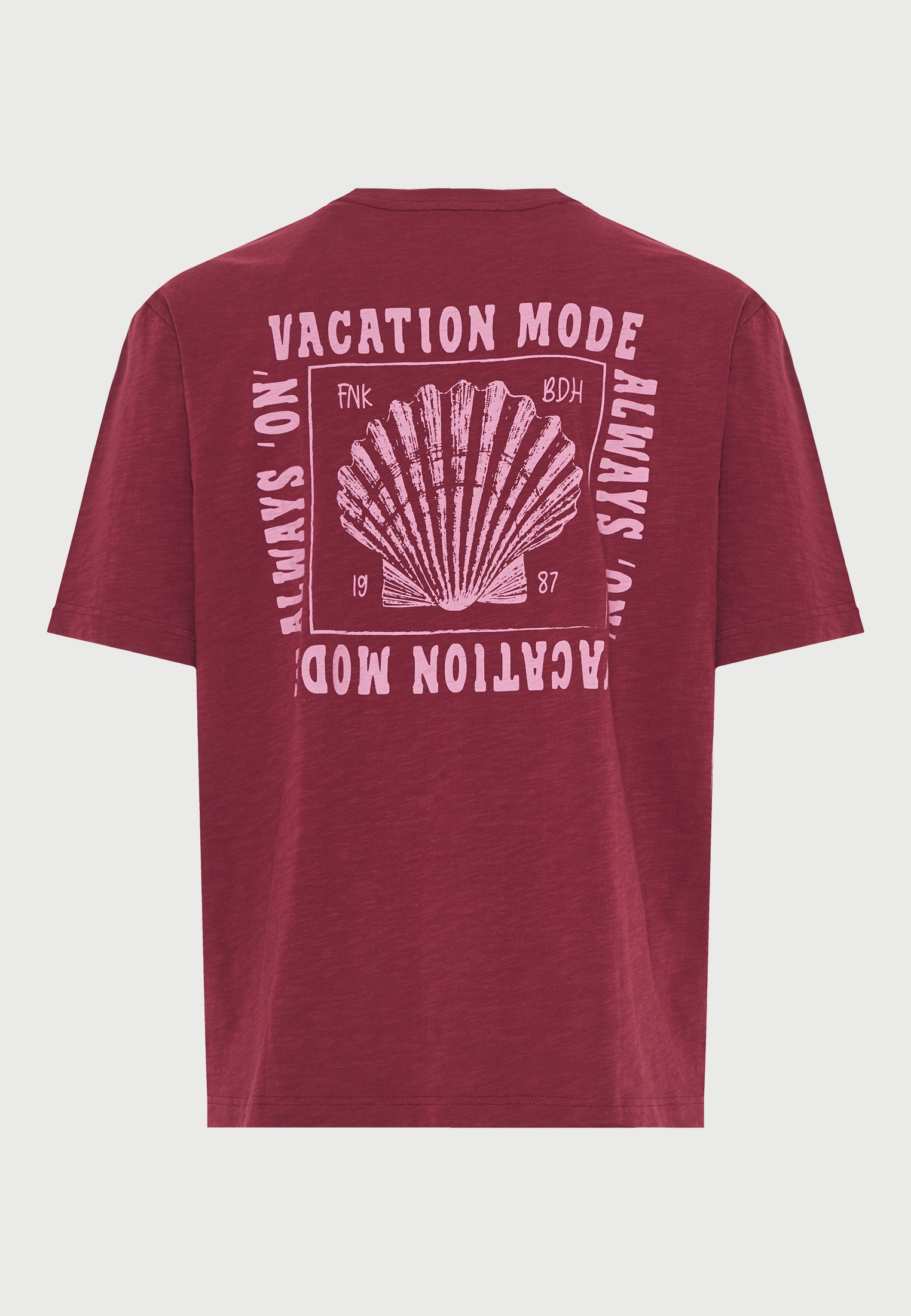 Men's Shirts Funky Buddha Bordeaux