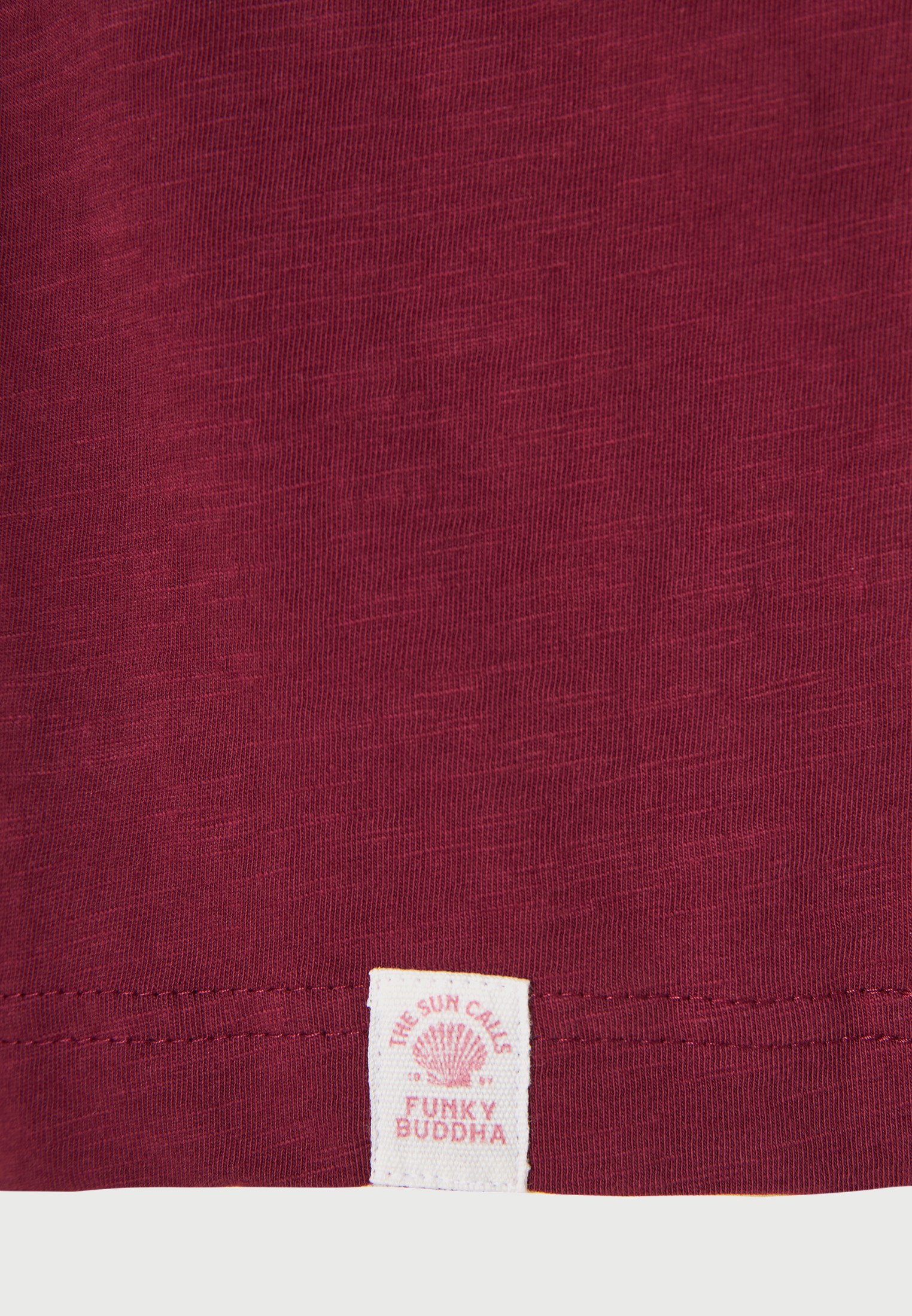 Men's Shirts Funky Buddha Bordeaux