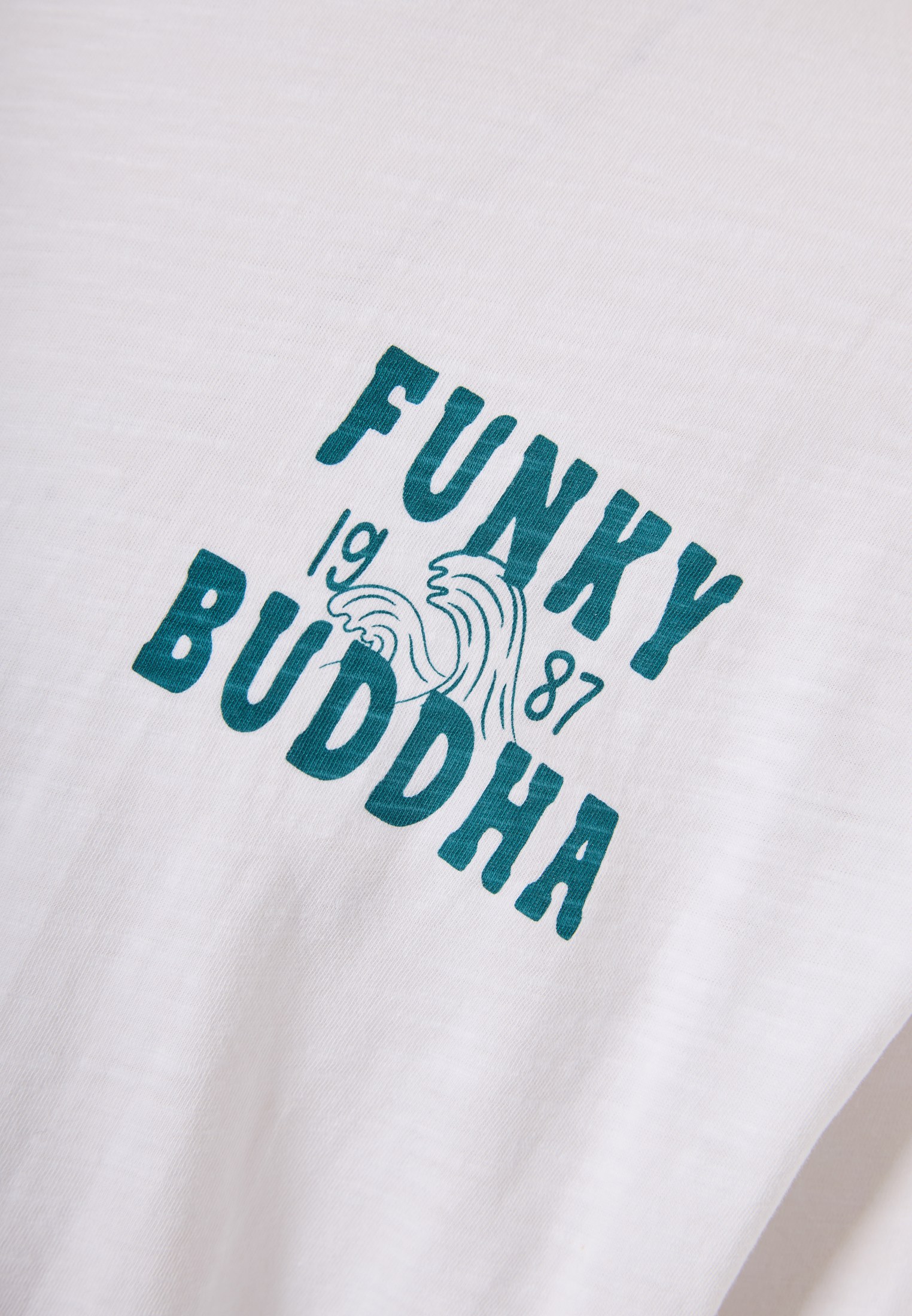 Men's Shirts Funky Buddha White