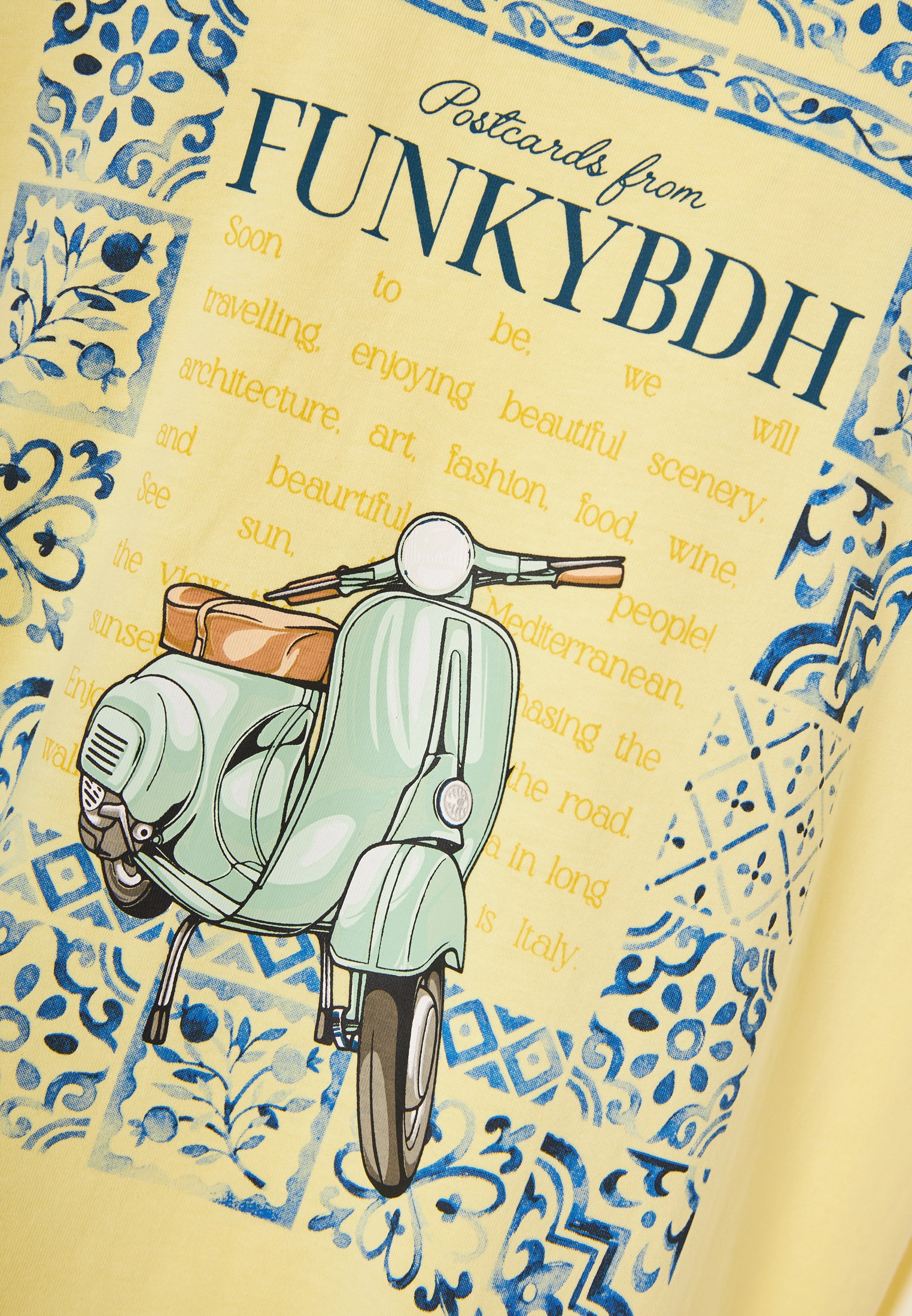 Men's Shirts Funky Buddha Yellow