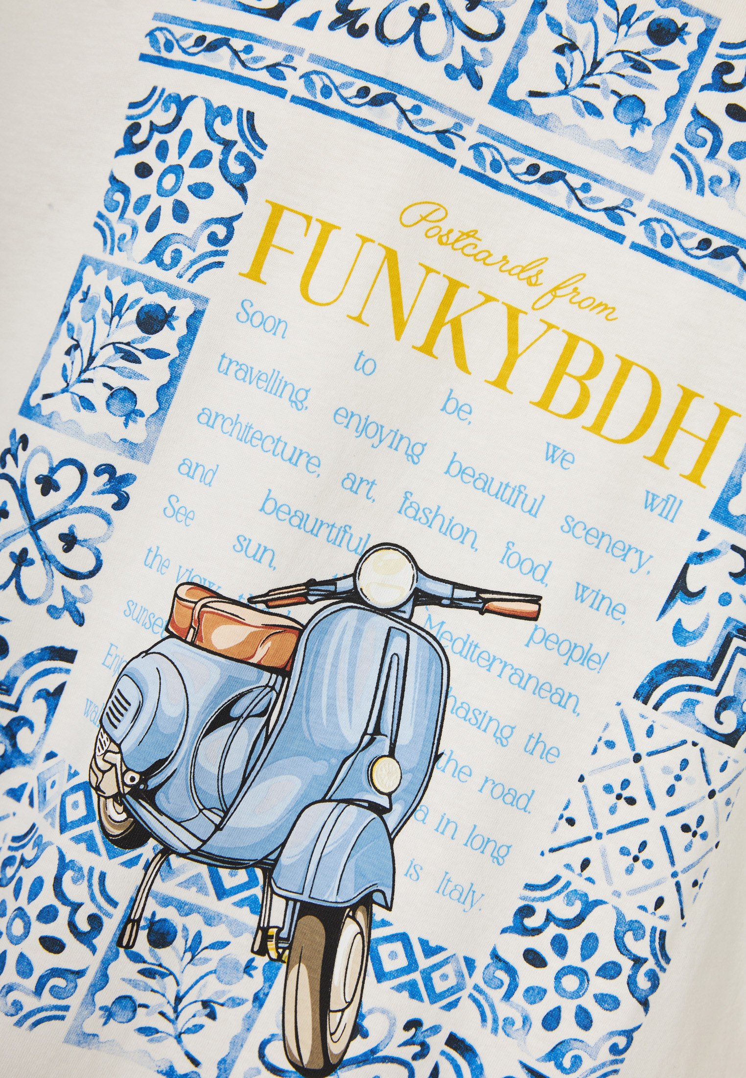 Men's Shirts Funky Buddha White