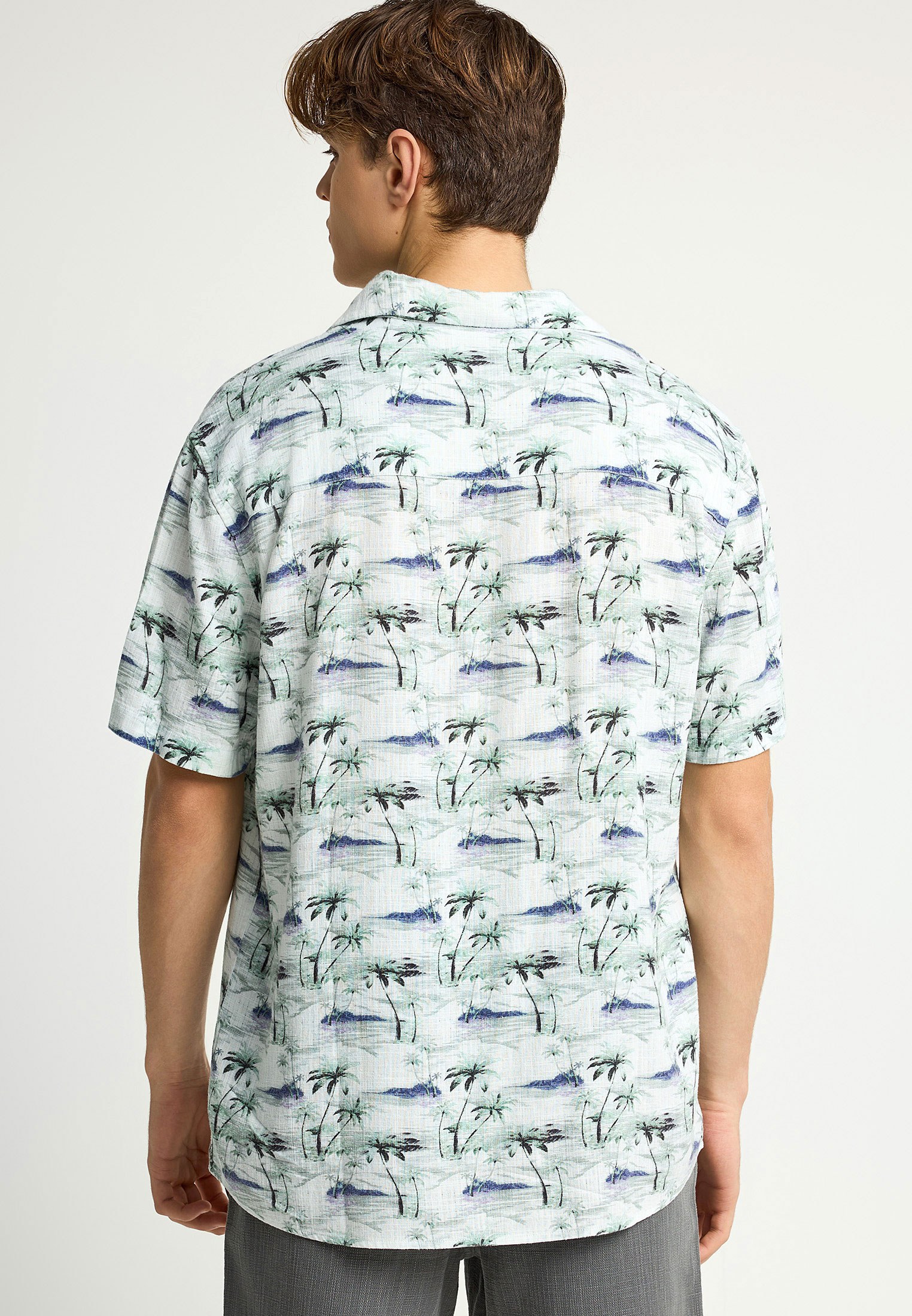 Men's Shirts Funky Buddha White