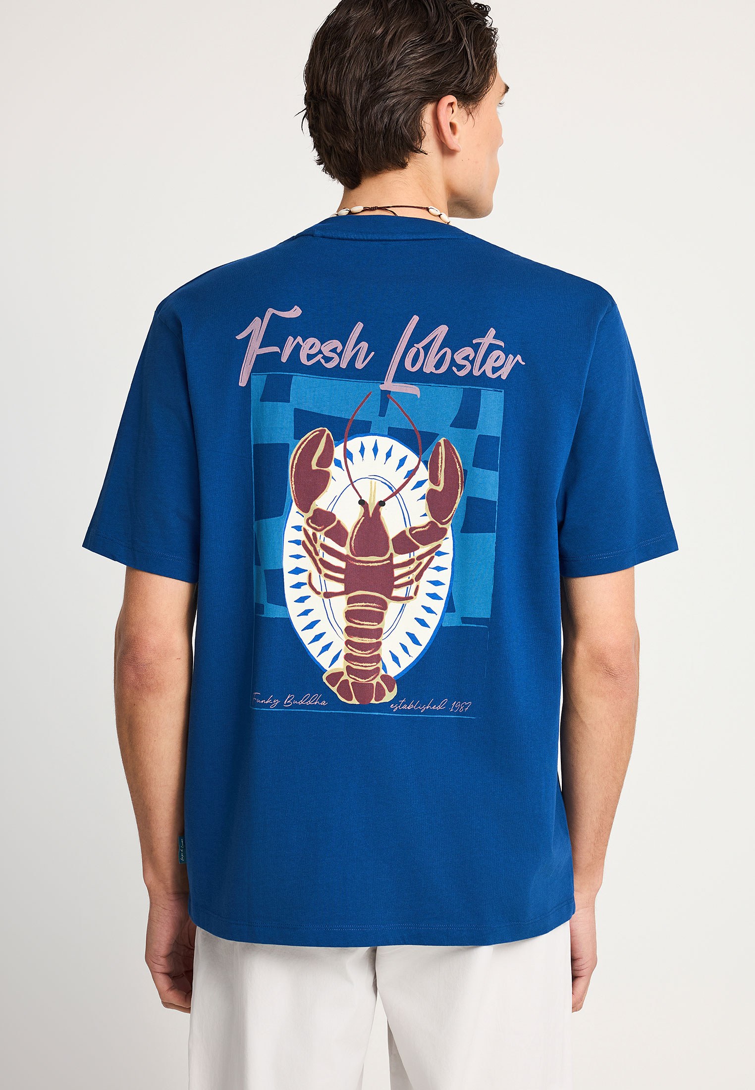 Men's Shirts Funky Buddha Blue