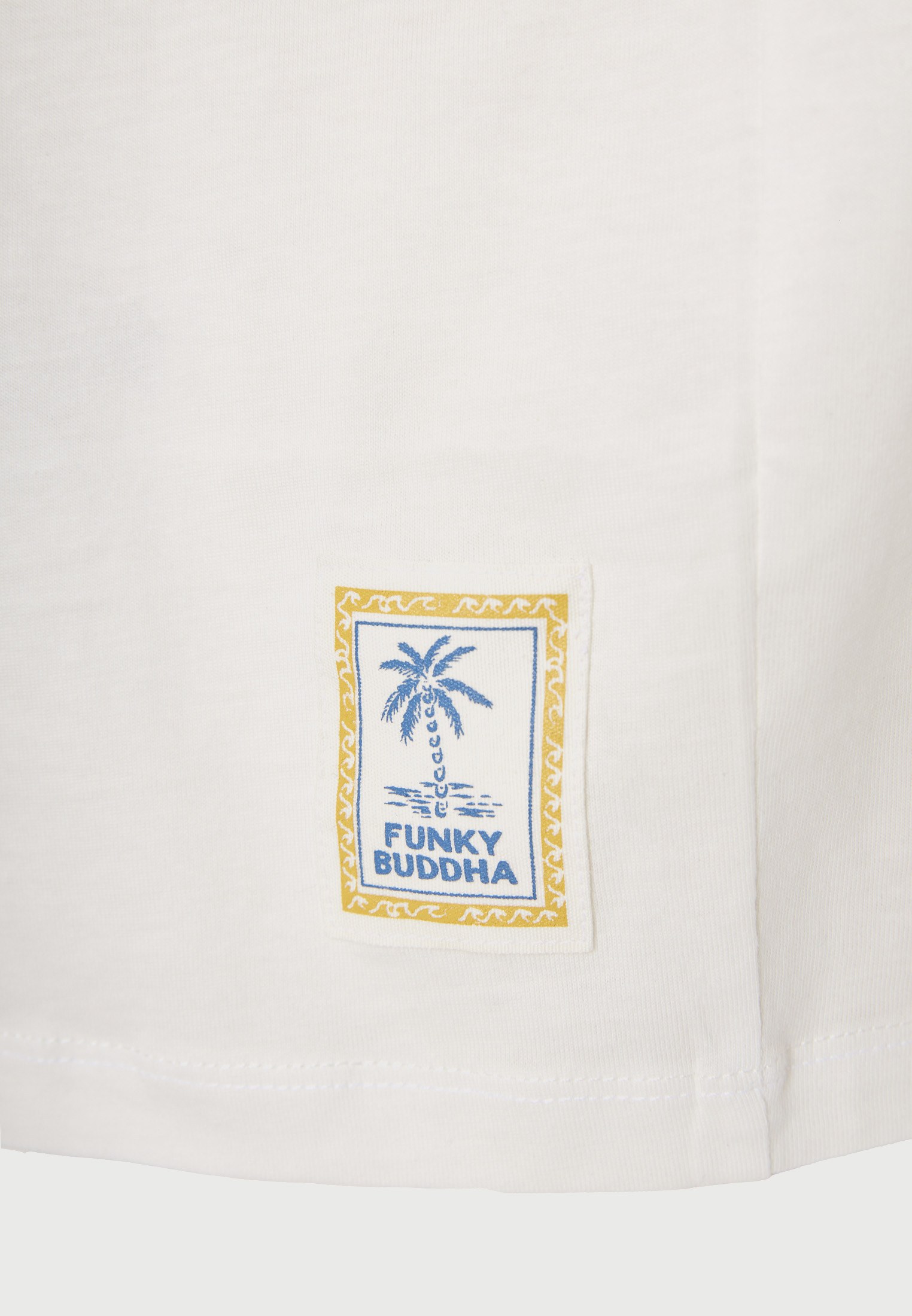 Men's Shirts Funky Buddha White