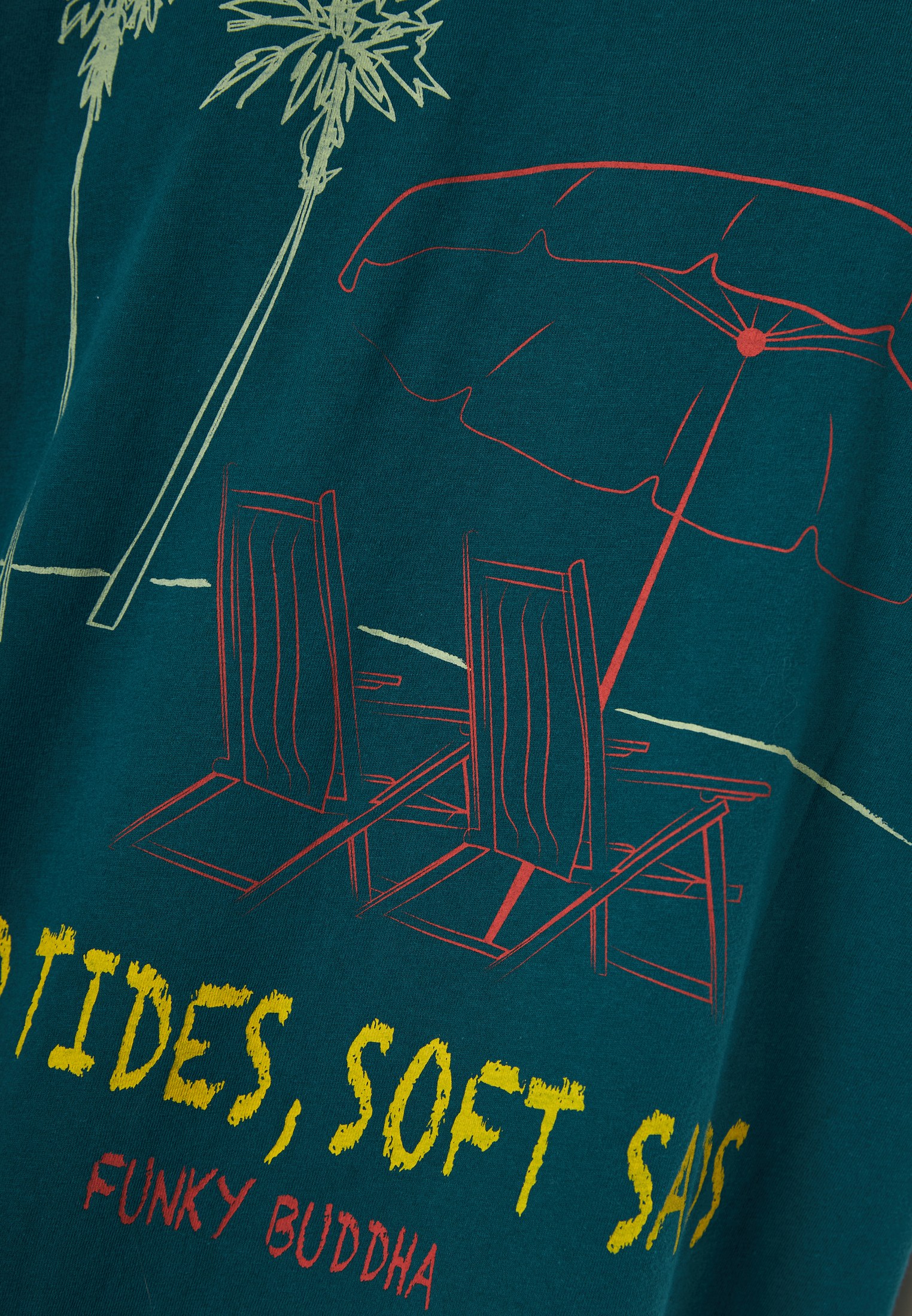 Men's Shirts Funky Buddha Green