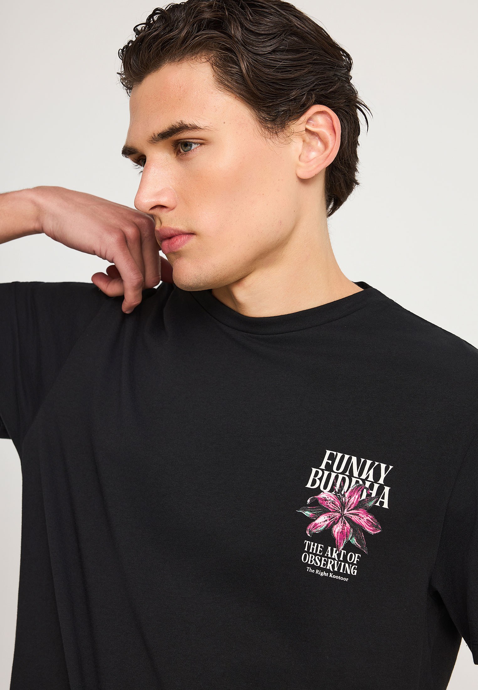 Men's Shirts Funky Buddha Black