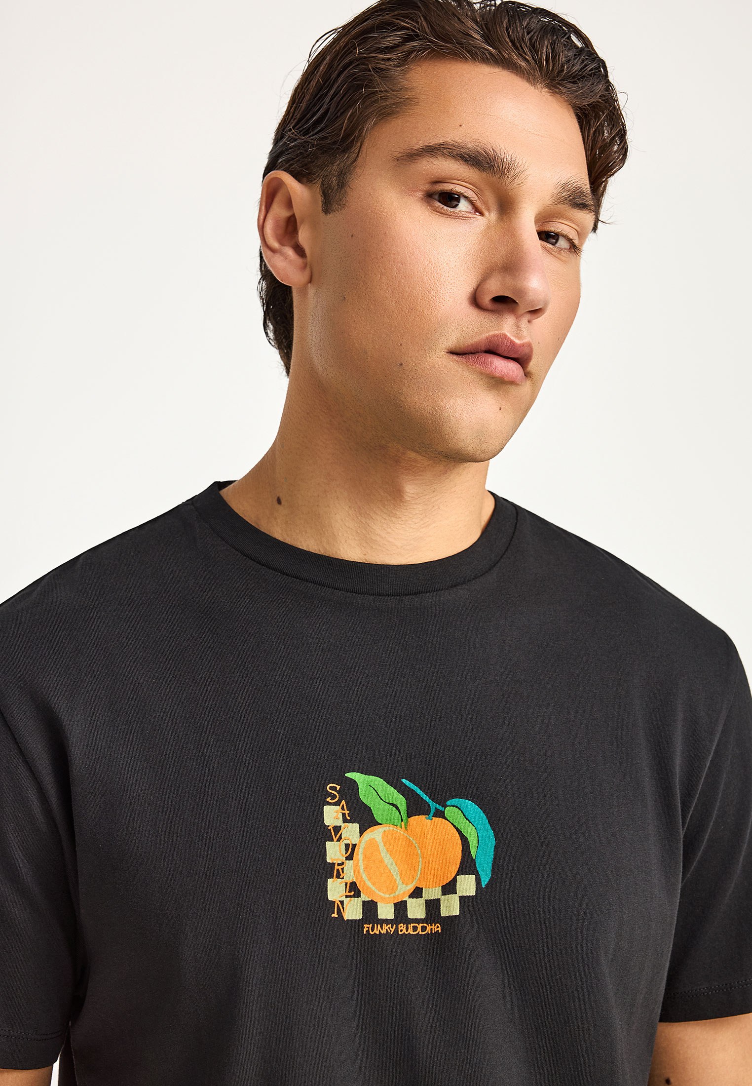 Men's Shirts Funky Buddha Black