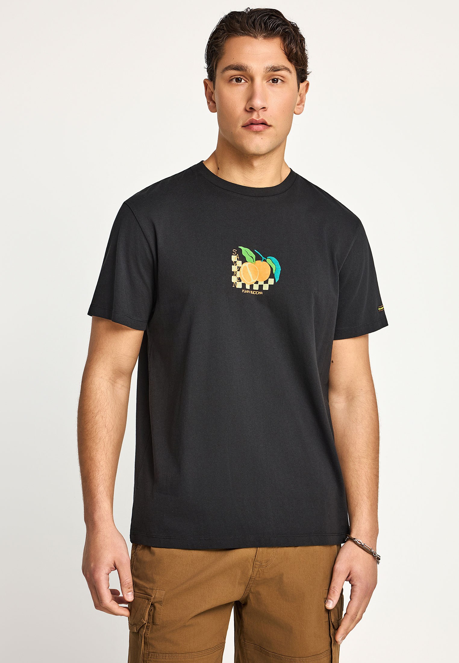 Men's Shirts Funky Buddha Black