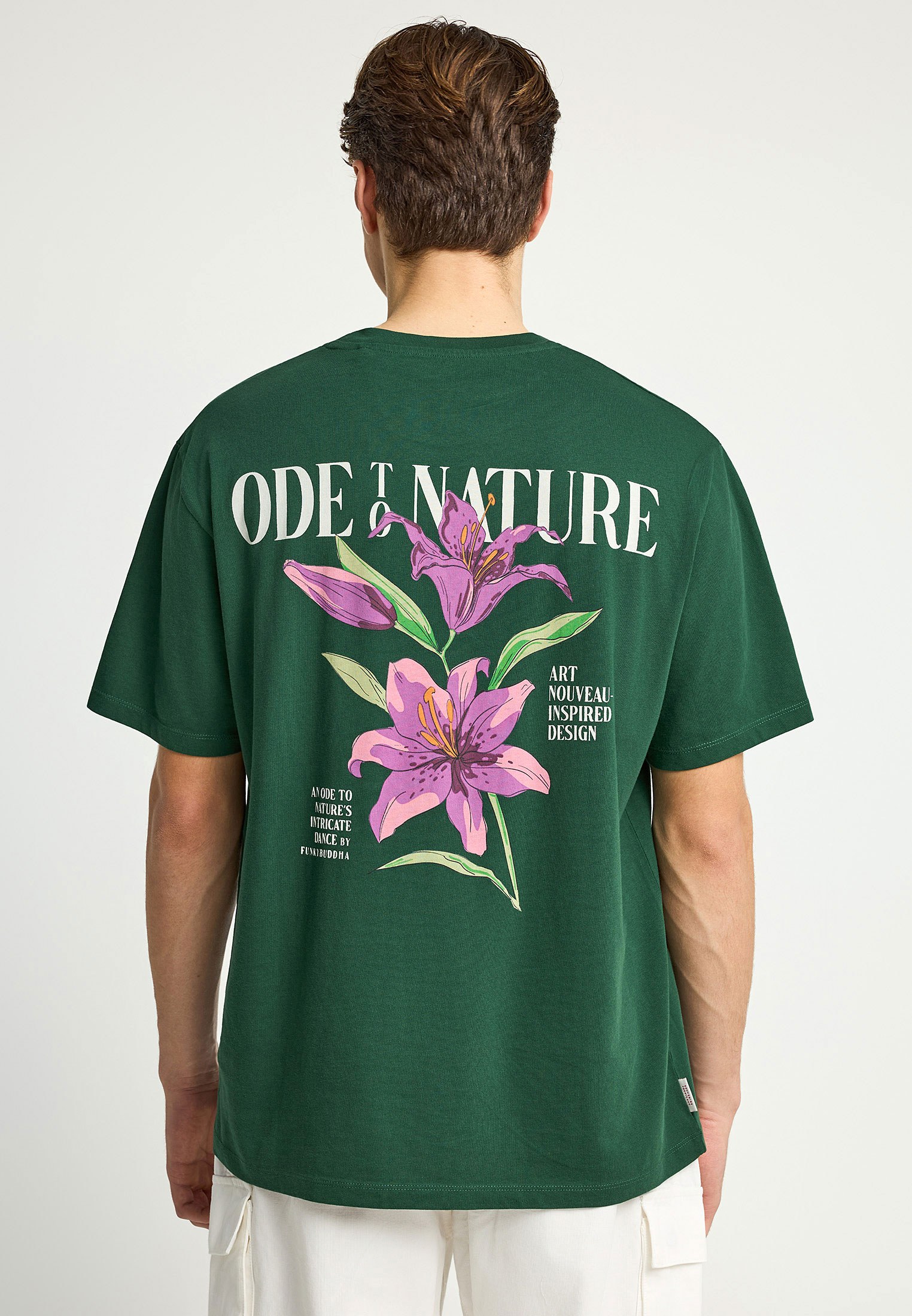 Men's Shirts Funky Buddha Green