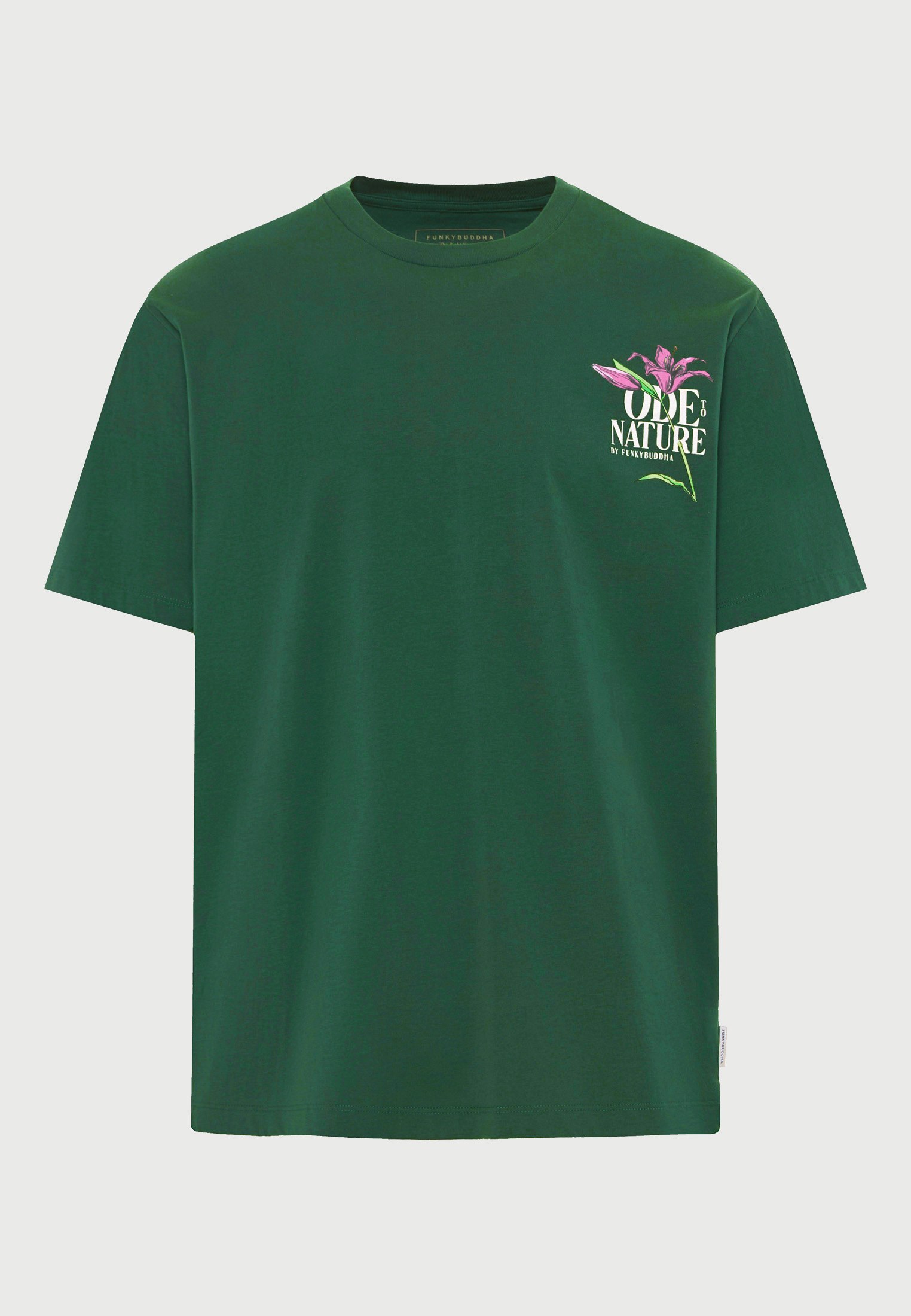 Men's Shirts Funky Buddha Green