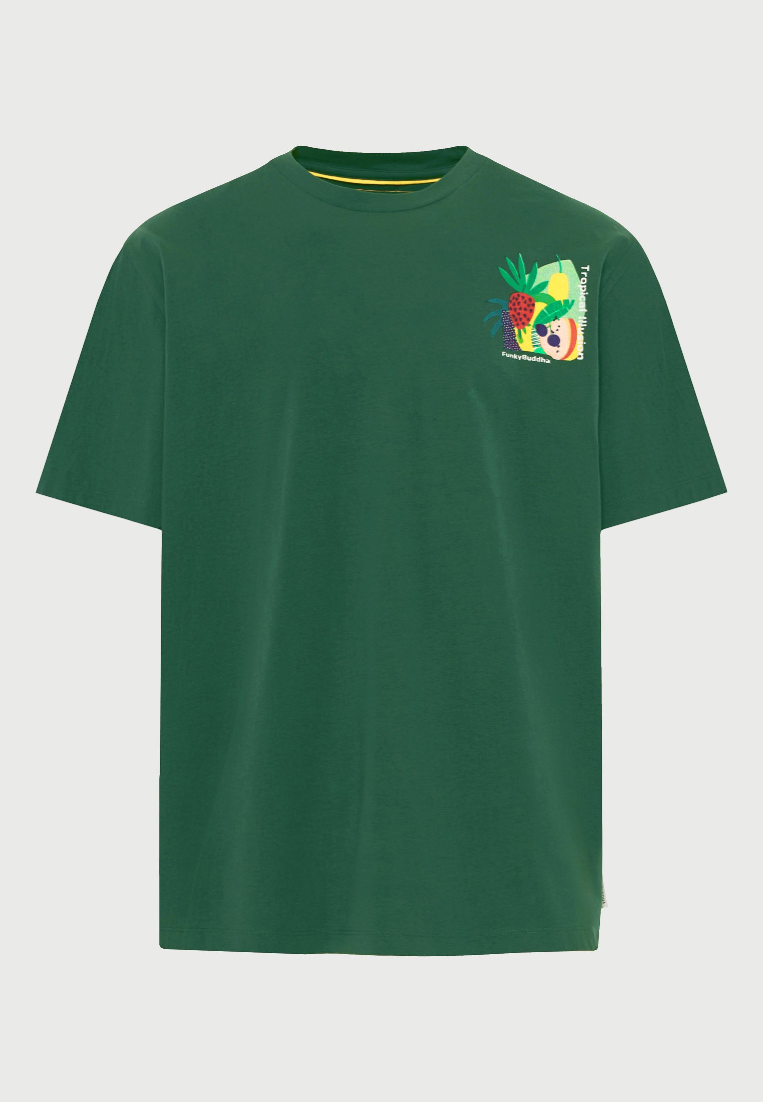 Men's Shirts Funky Buddha Green