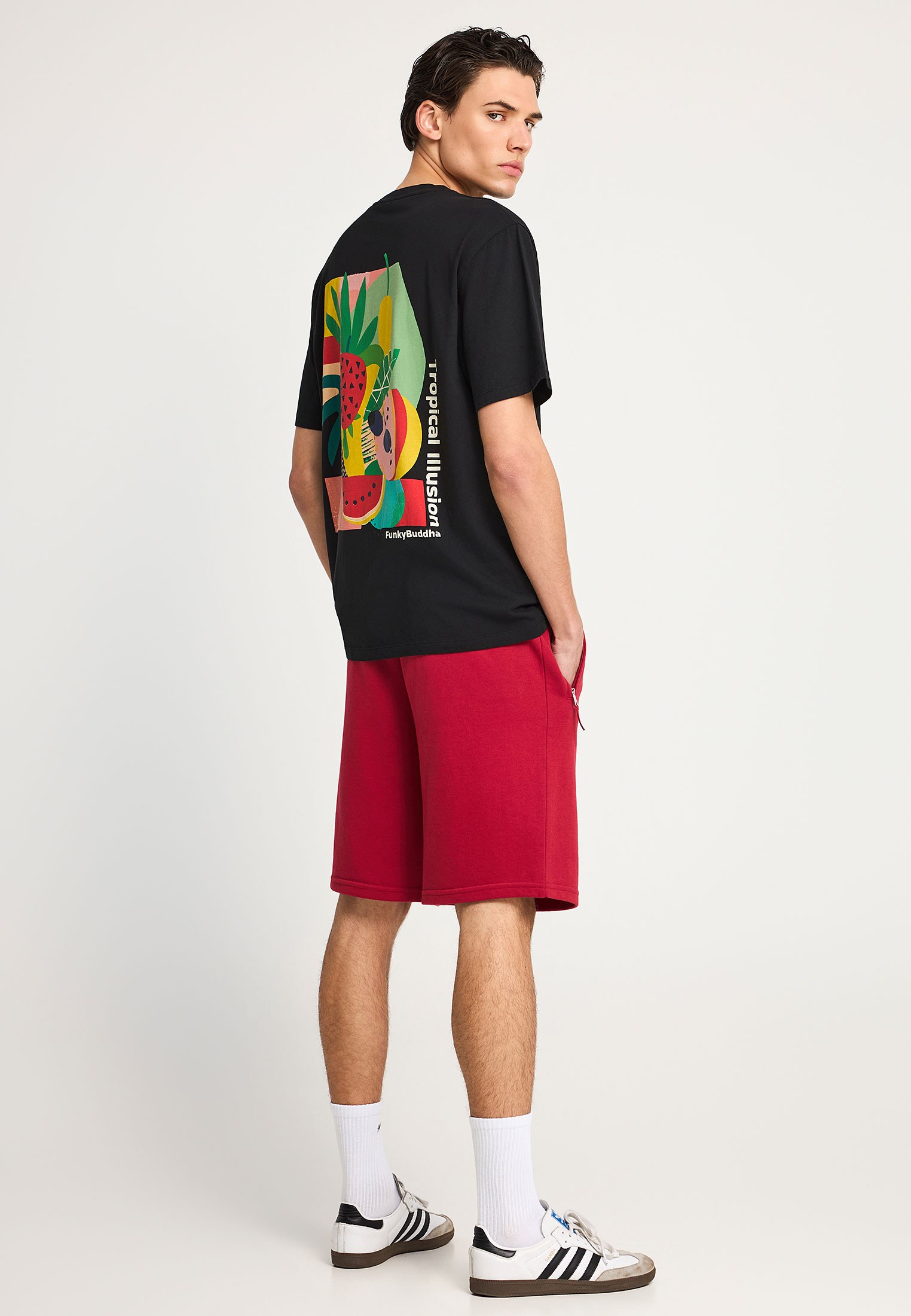 Men's Shirts Funky Buddha Black