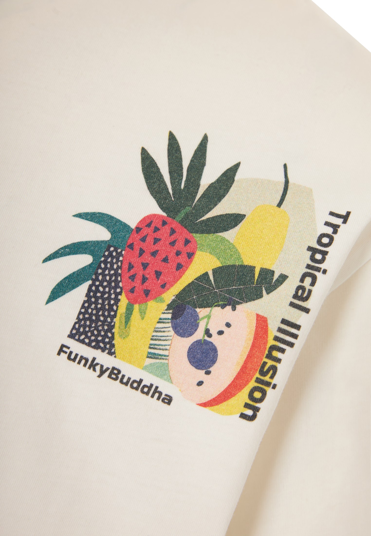 Men's Shirts Funky Buddha White