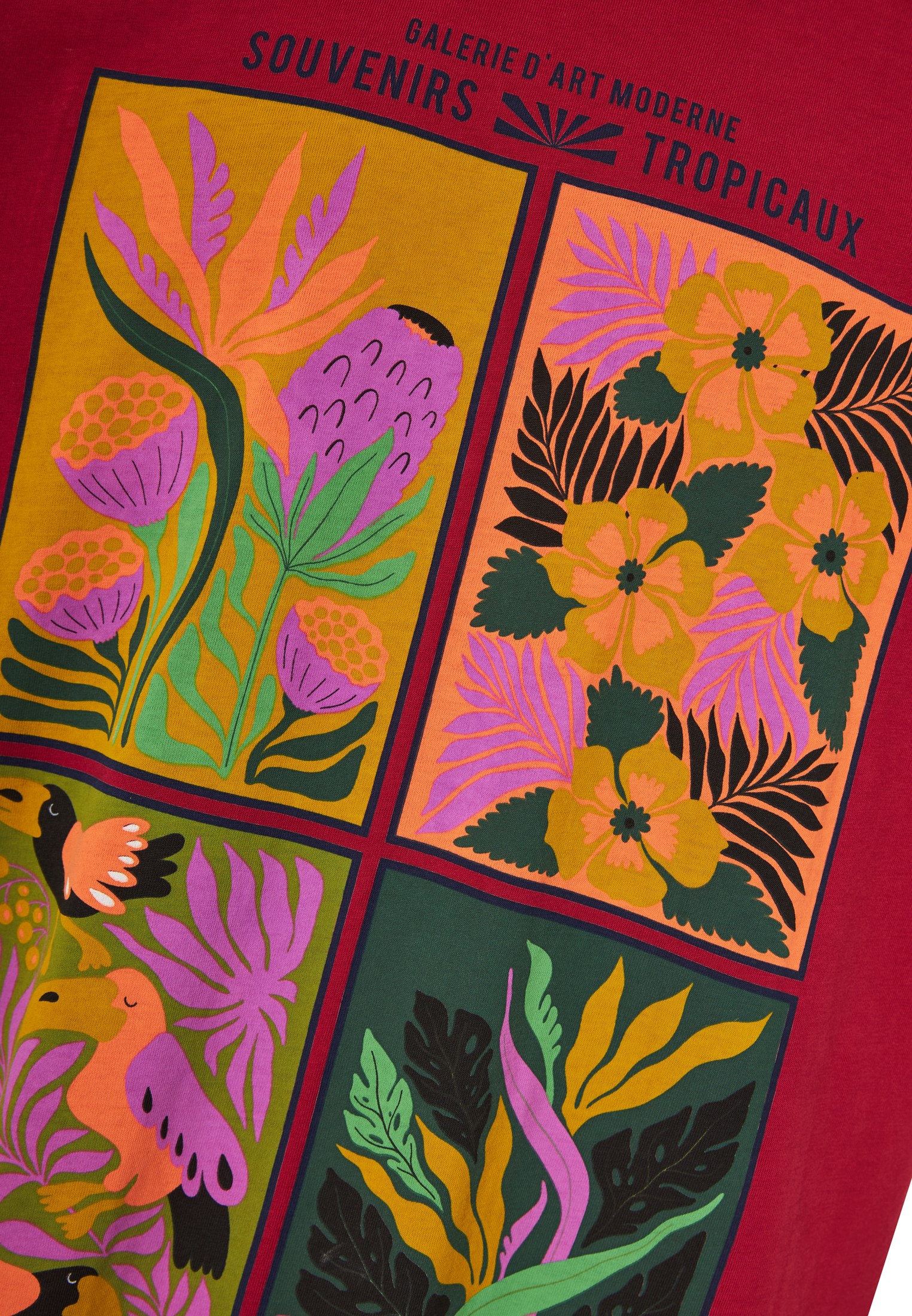 Ανδρικό relaxed t-shirt με τύπωμα