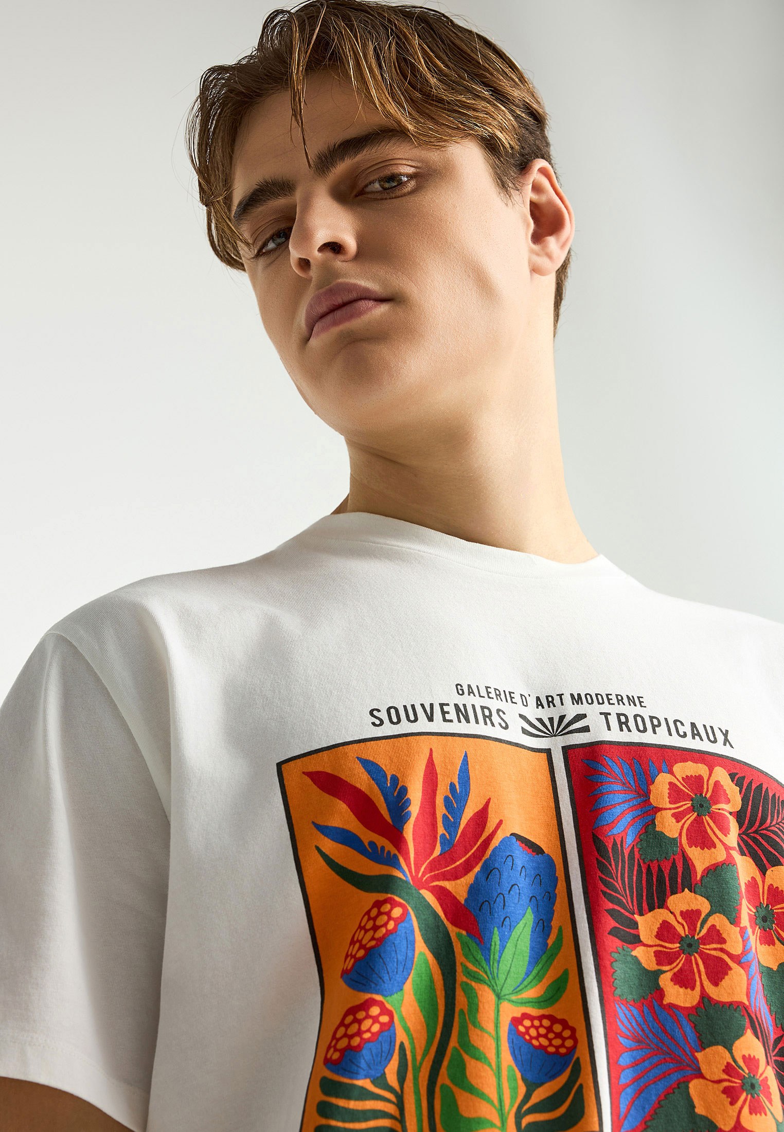 Men's Shirts Funky Buddha White