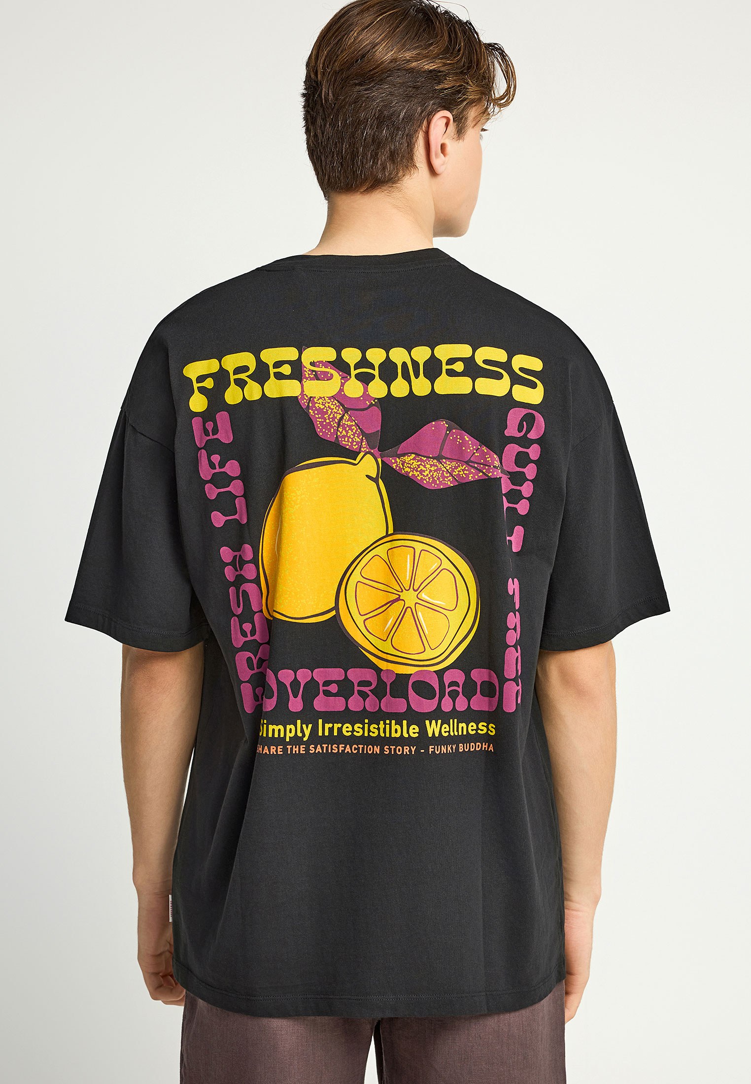 Men's Shirts Funky Buddha Black