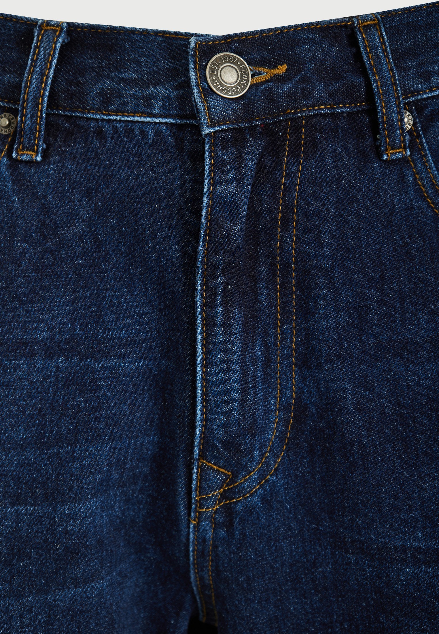 Ανδρικό straight fit τζην από βαμβάκι