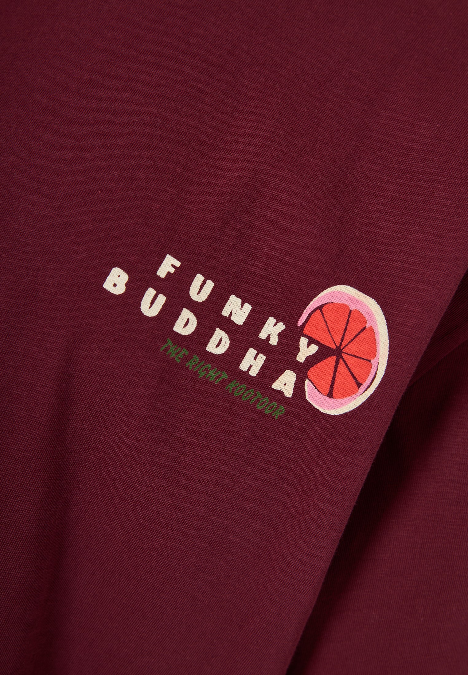 Men's Shirts Funky Buddha Bordeaux