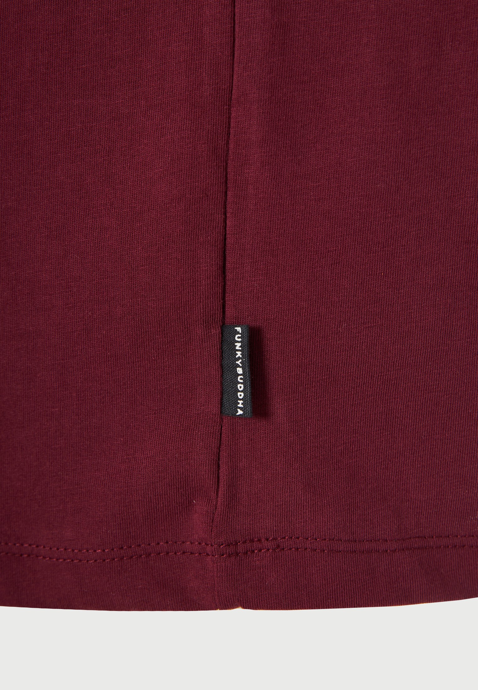 Men's Shirts Funky Buddha Bordeaux