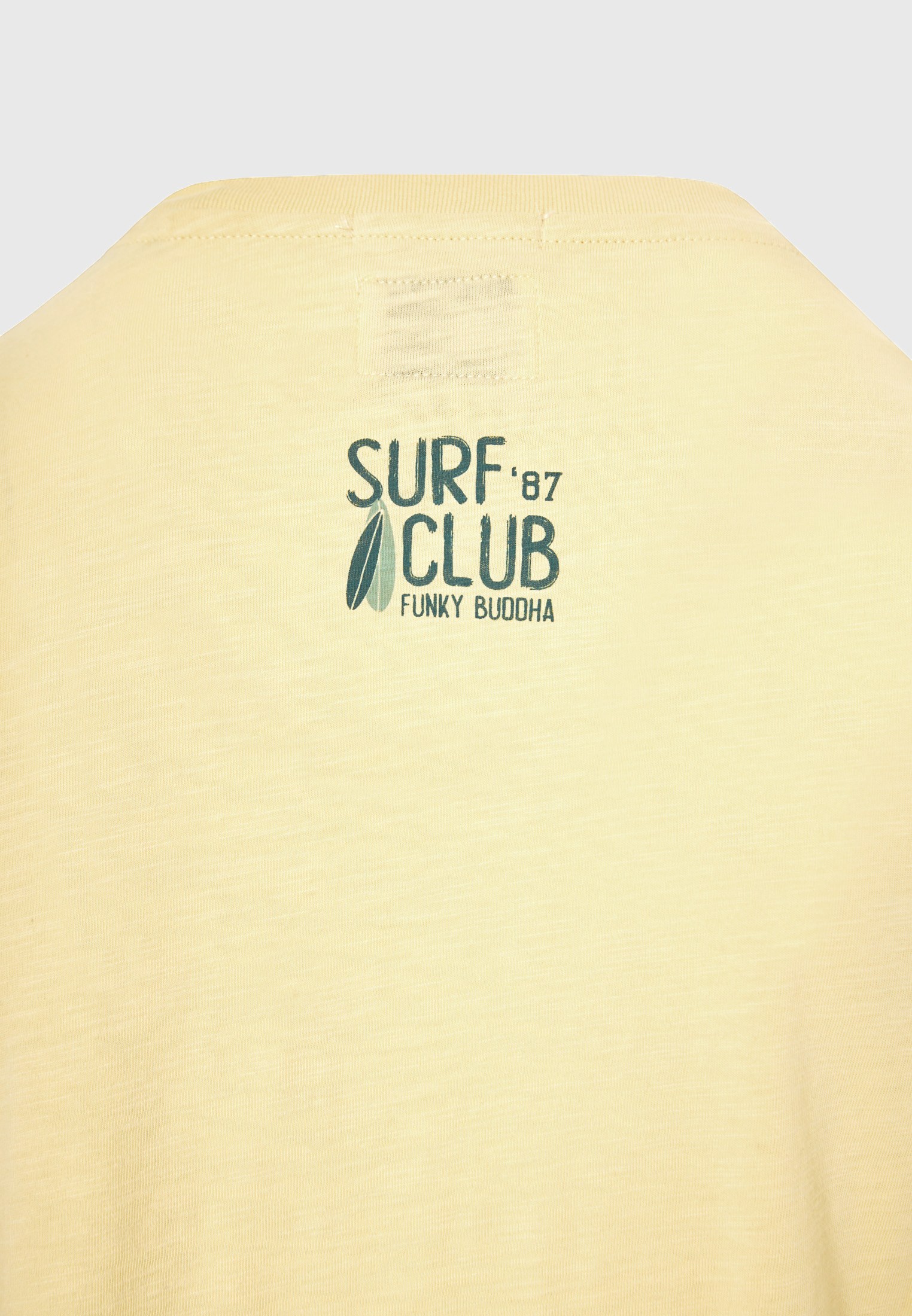 Men's Shirts Funky Buddha Yellow