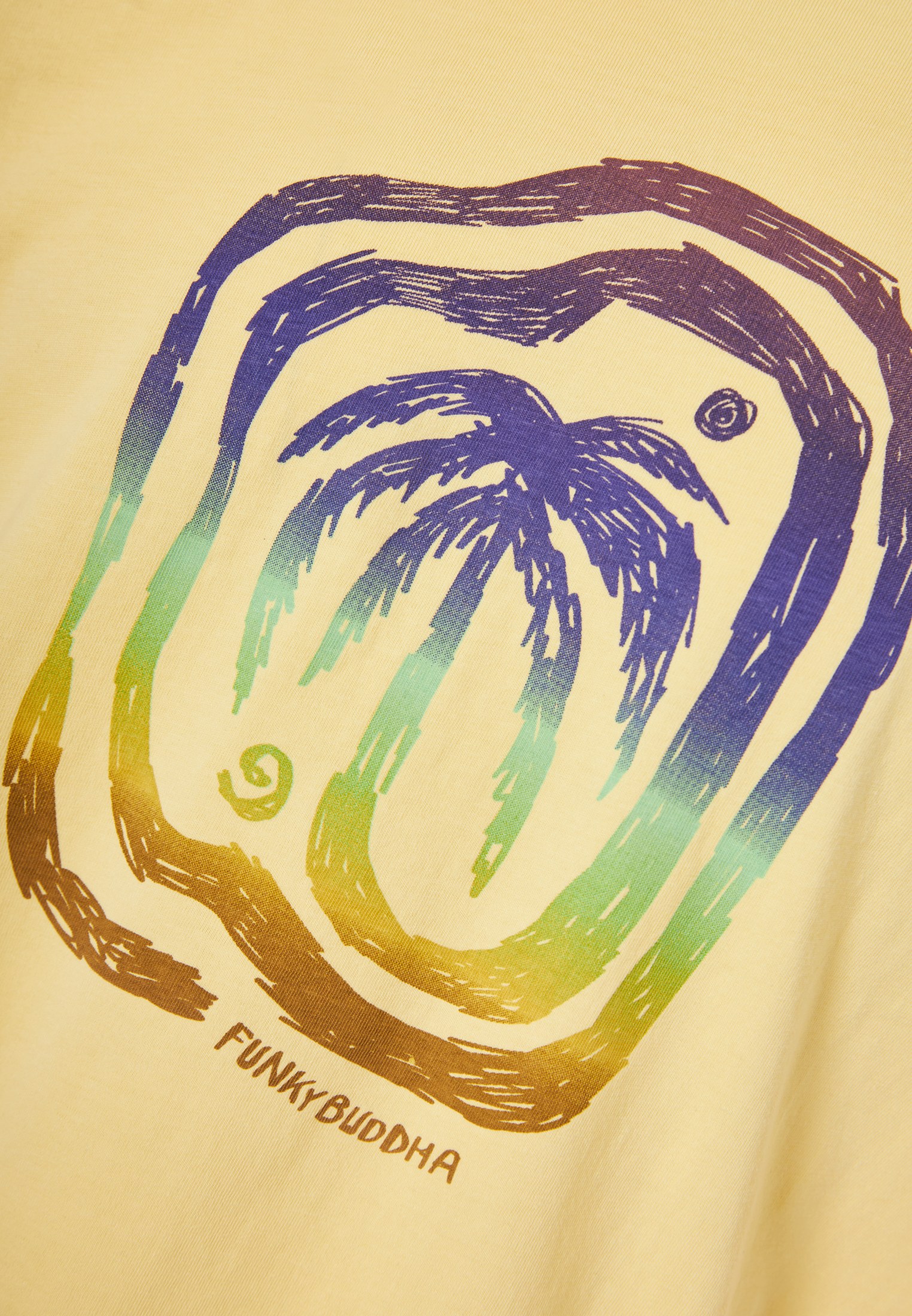 Men's Shirts Funky Buddha Yellow