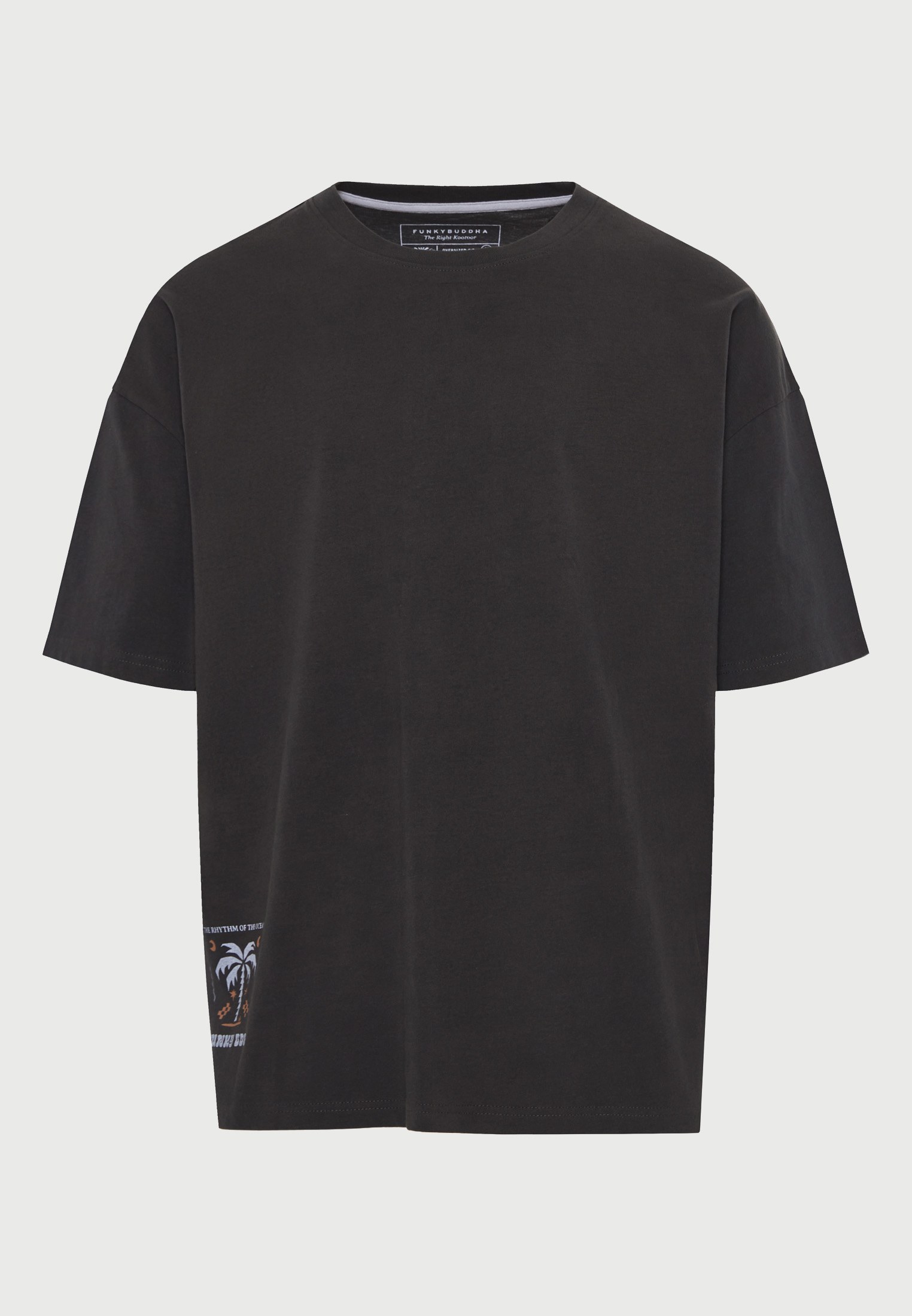 Ανδρικό t-shirt με τύπωμα στην πλάτη