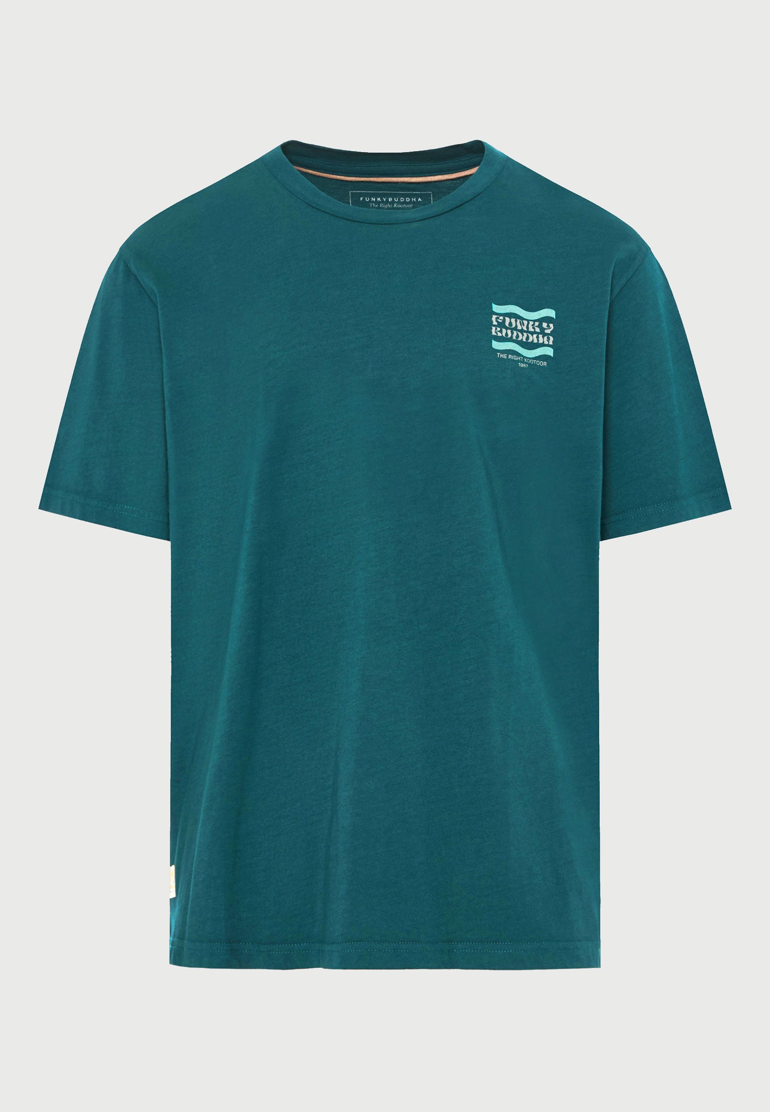 Ανδρικό t-shirt με τύπωμα στην πλάτη