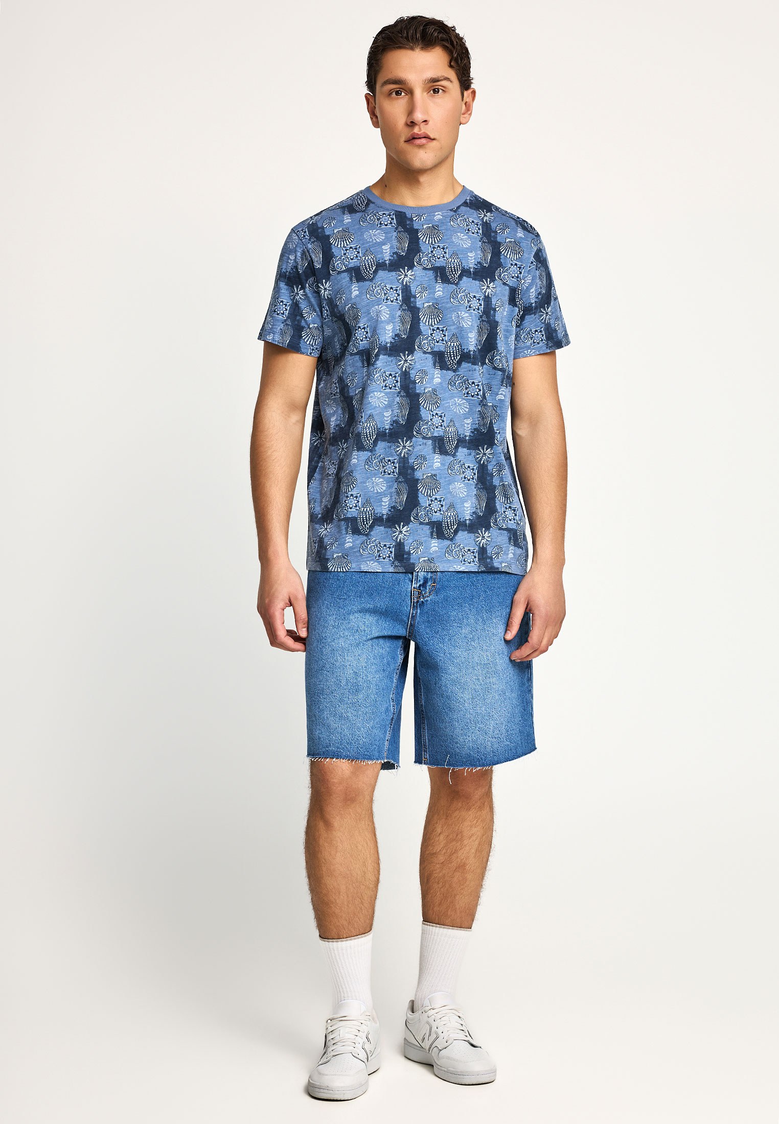 Men's Shirts Funky Buddha Blue