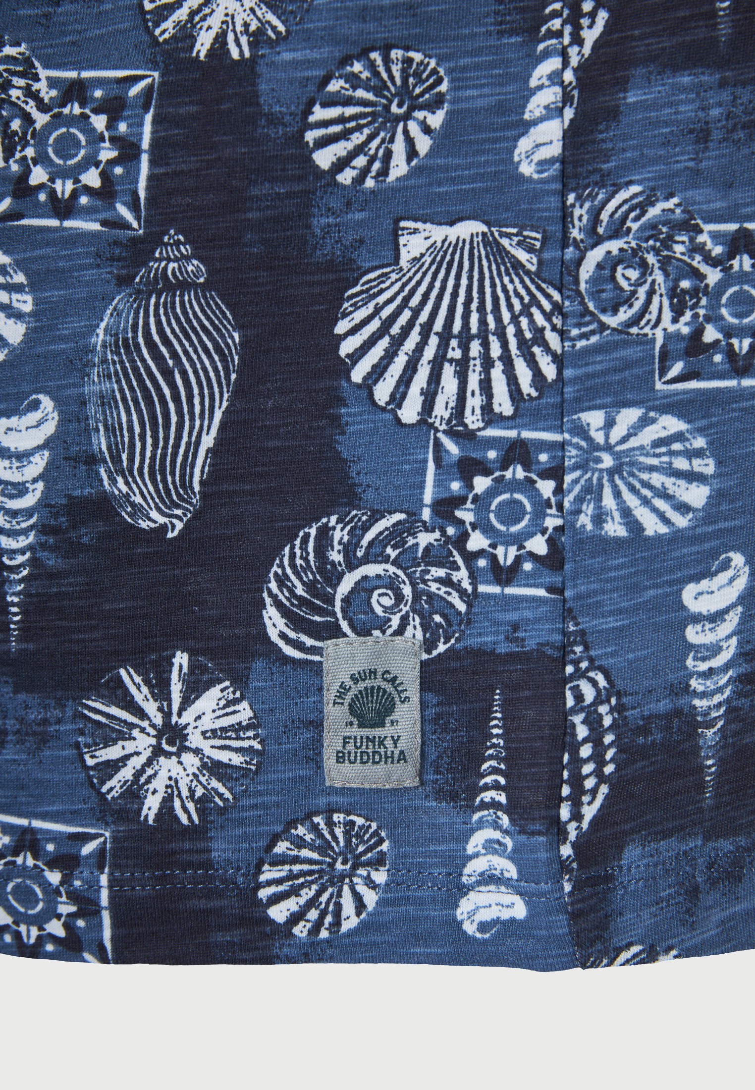 Men's Shirts Funky Buddha Blue