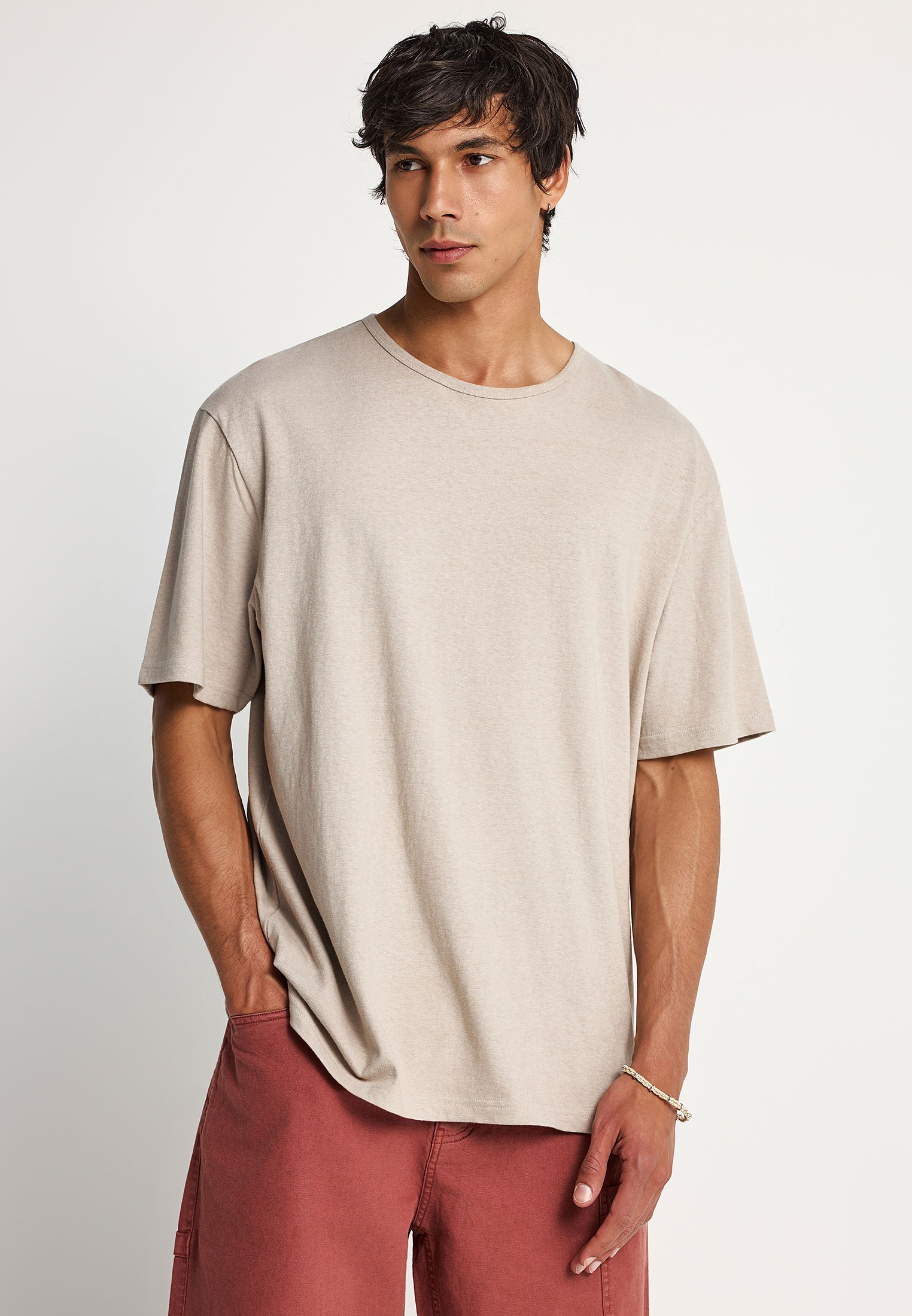 Ανδρικό relaxed t-shirt - The essentials