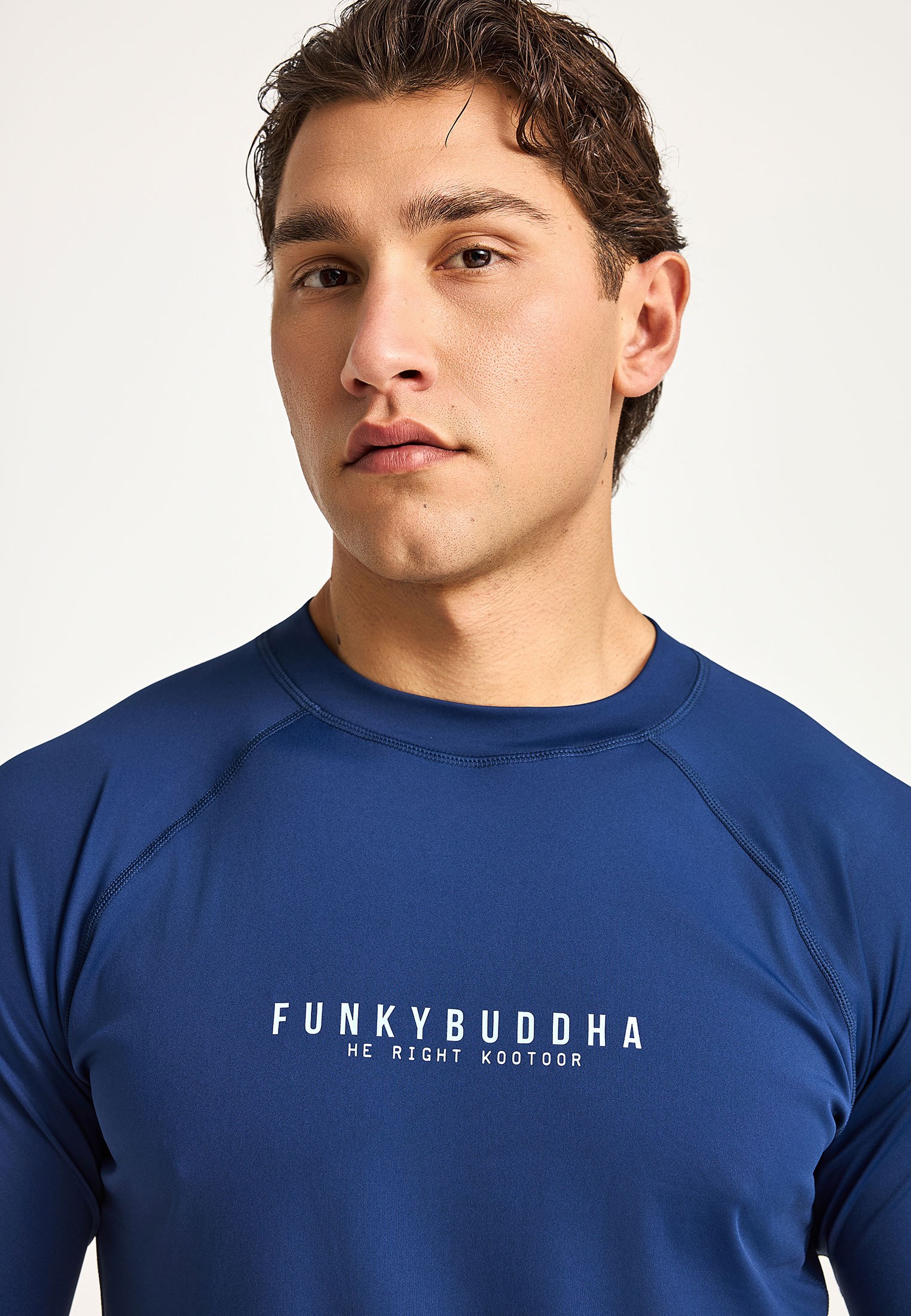Men's Shirts Funky Buddha Blue